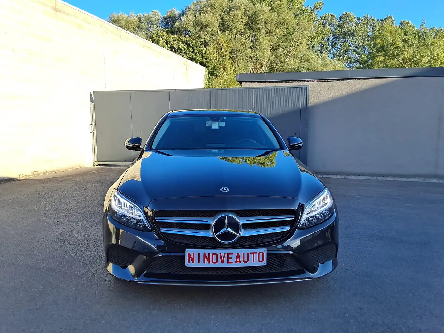 Mercedes-Benz C 180 C 180d * AUTOMAAT NAVI  AIRCO CAMERA  ~~87000KM~~ Zwart - 1