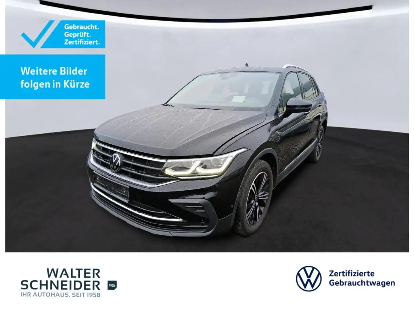 Volkswagen Tiguan 1.4 TSI DSG eHybrid Active Navi LED AHK Schwarz - 1