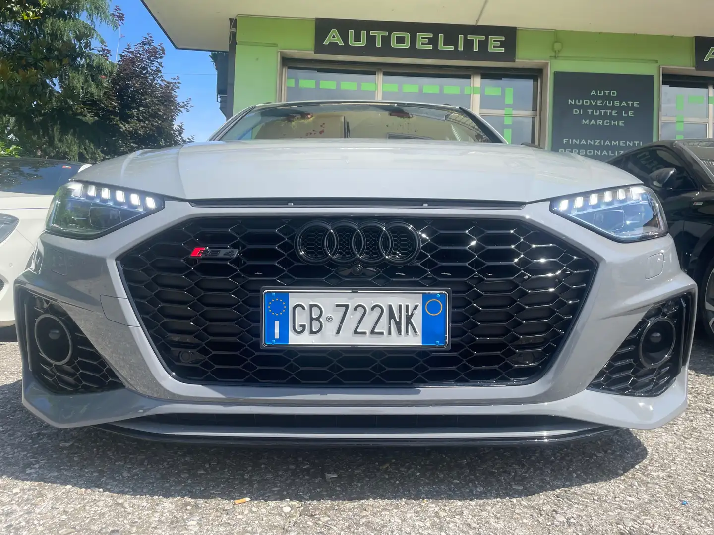 Audi RS4 Avant 2.9 tfsi quattro 450cv Distronic NARDÓ Gris - 2