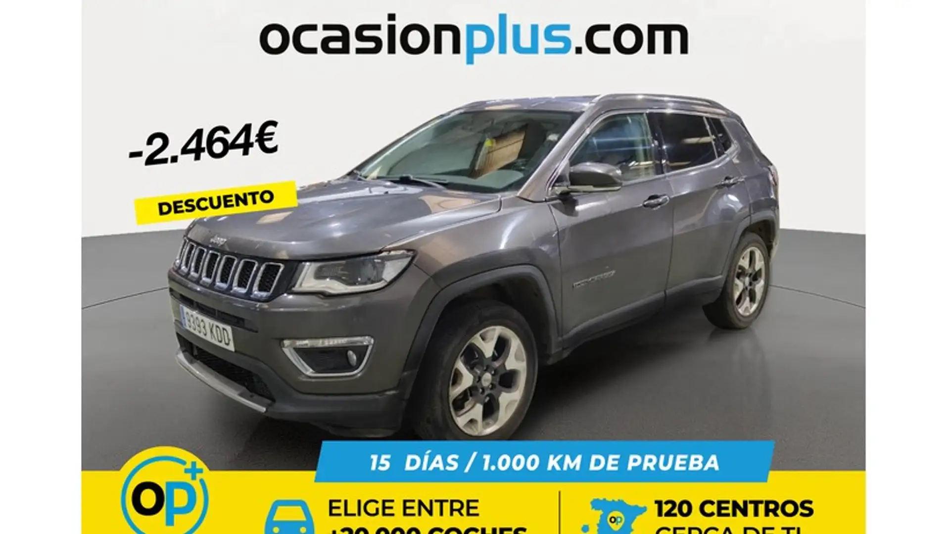 Jeep Compass 2.0 Mjt Opening Ed. 4x4 AD Aut. 103kW Grau - 1