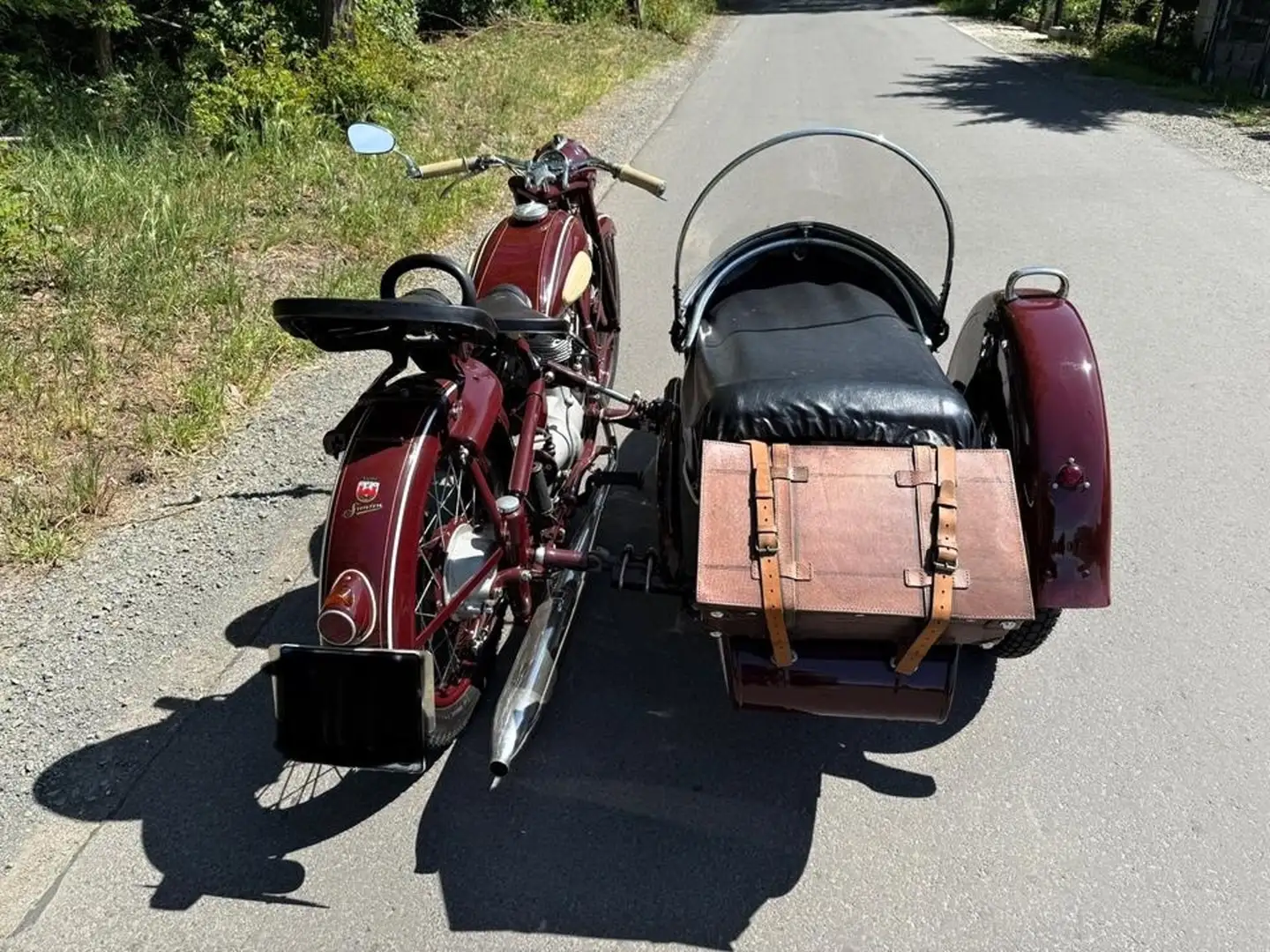 Simson AWO 425 Czerwony - 2