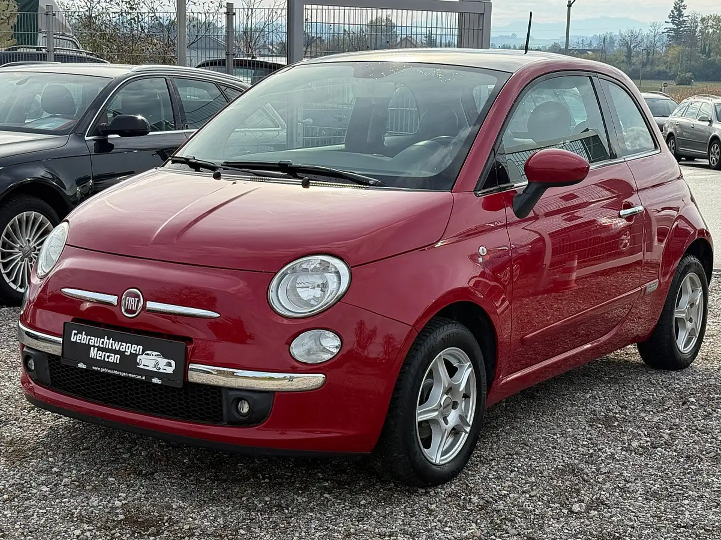 Fiat 500 1,2 Matt Black Rouge - 1