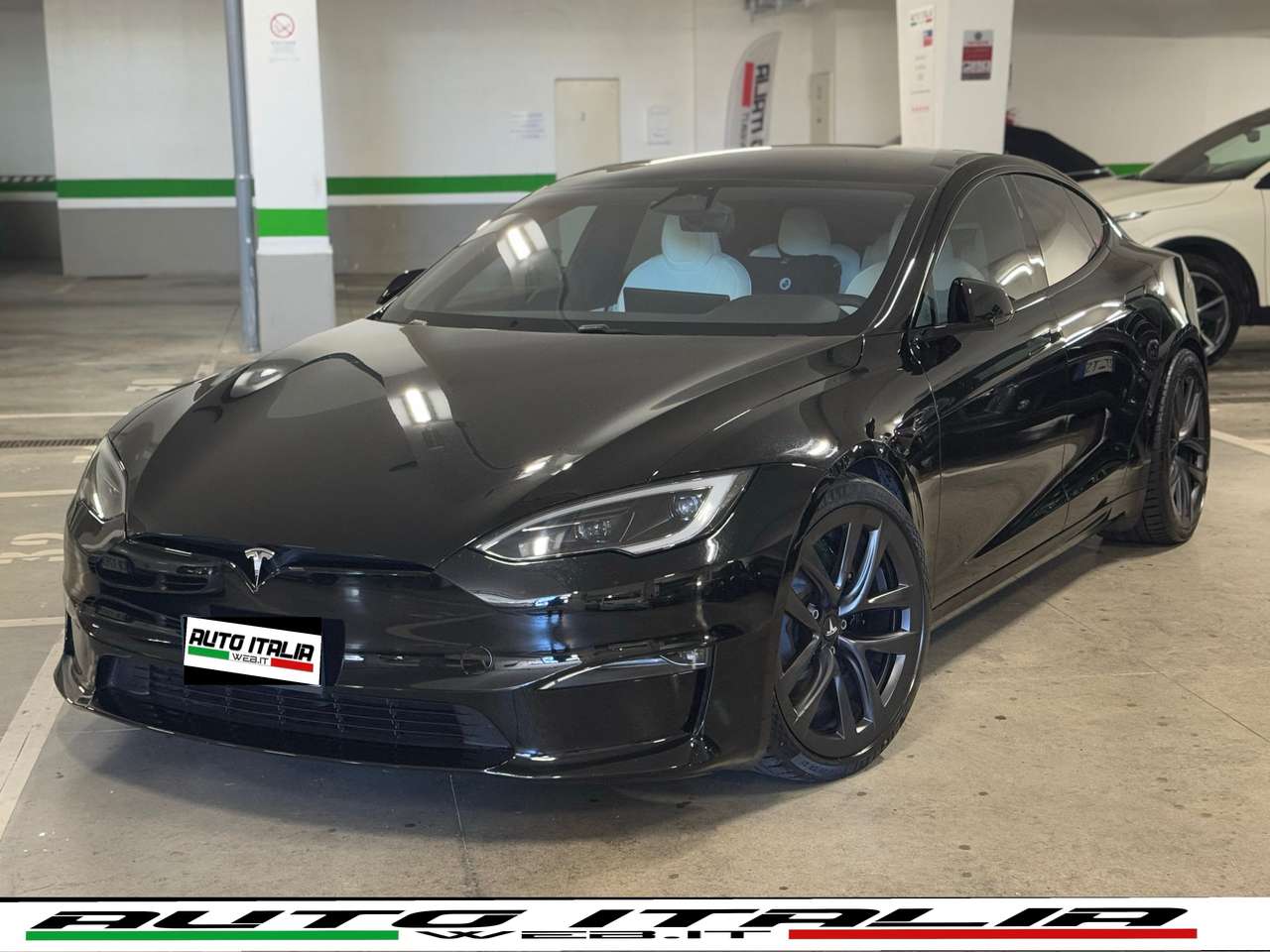 Tesla Model S LONG RANGE#C.LEGA21#VOLANTEYOKE#OPTICWHITE