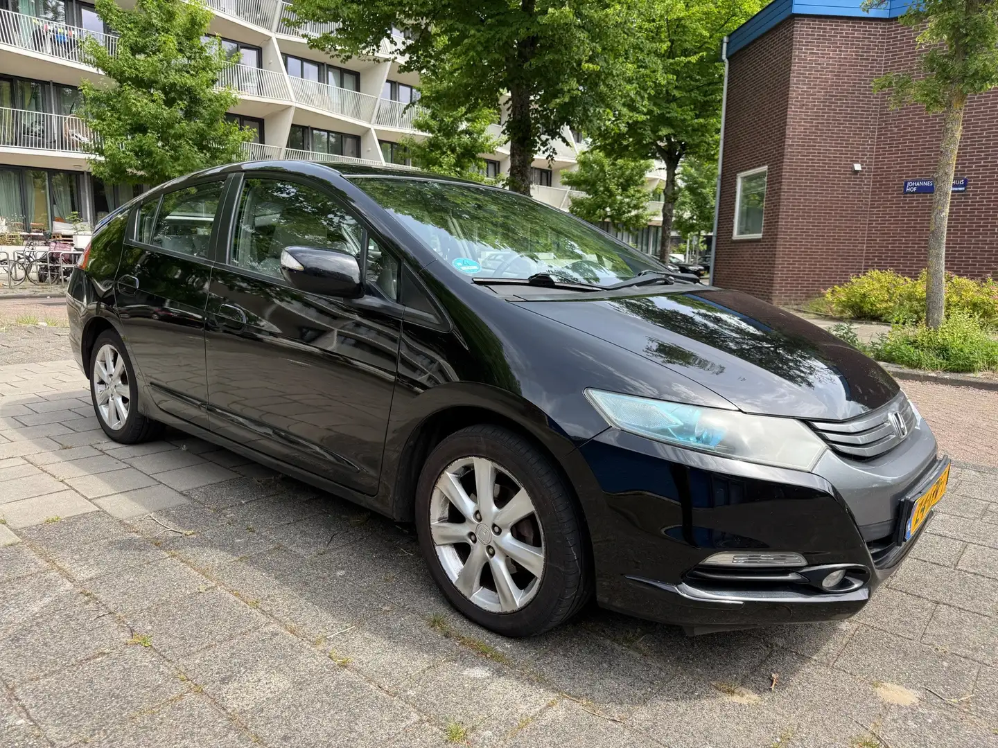 Honda Insight 1.3 Elegance IMA Hybrid Airco Cruise Black Magic N Schwarz - 1