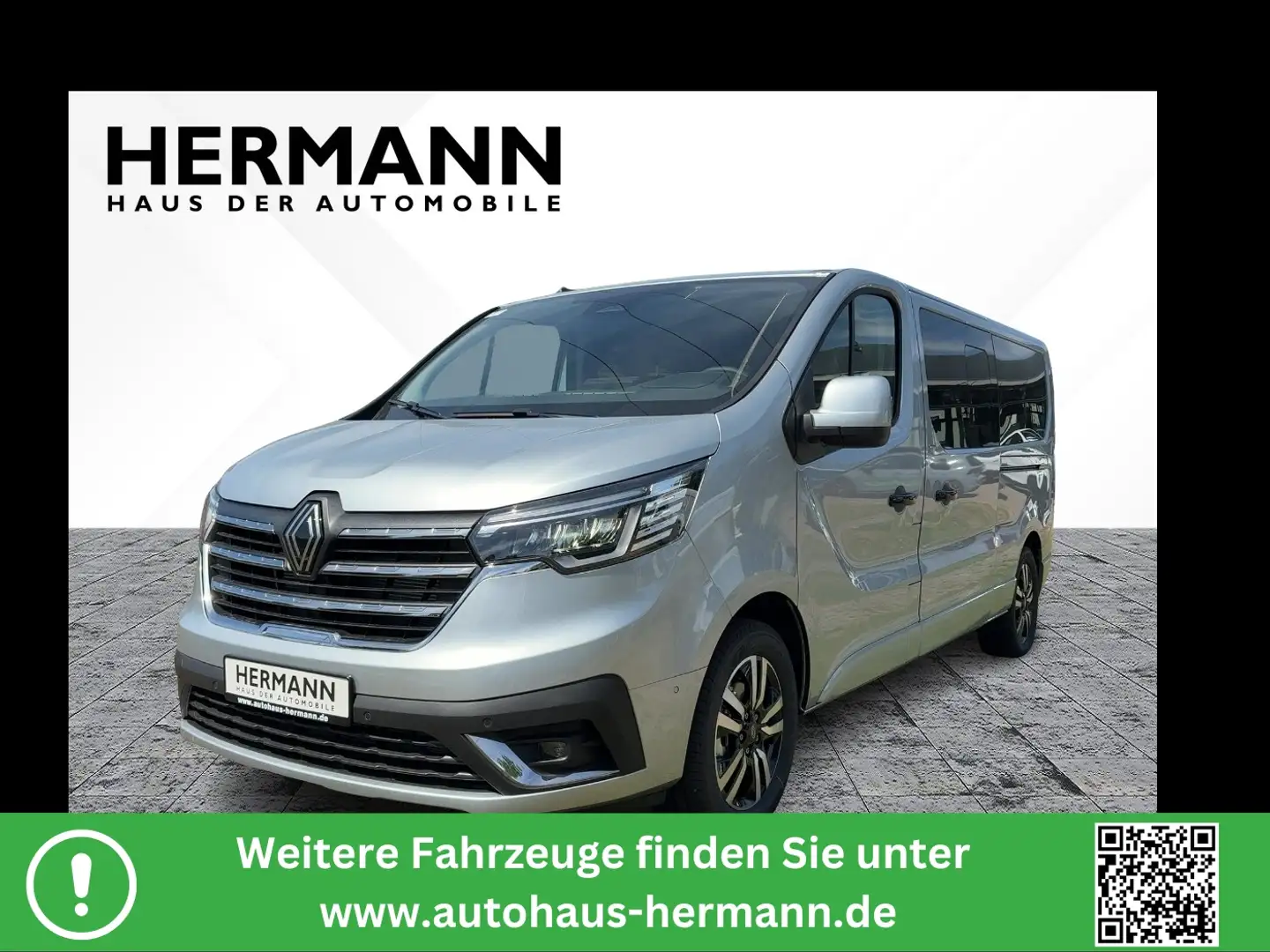 Renault Trafic Combi 2.0 BLUE L2H1 3.0t (8/9 Sitze) Life Grau - 1