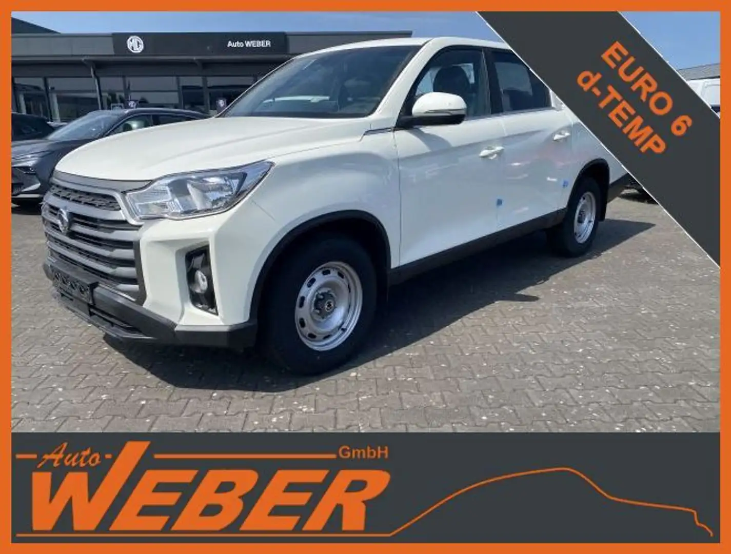 KGM Sonstige Musso Grand 2.2 4WD Klima Kamera APP Weiß - 1
