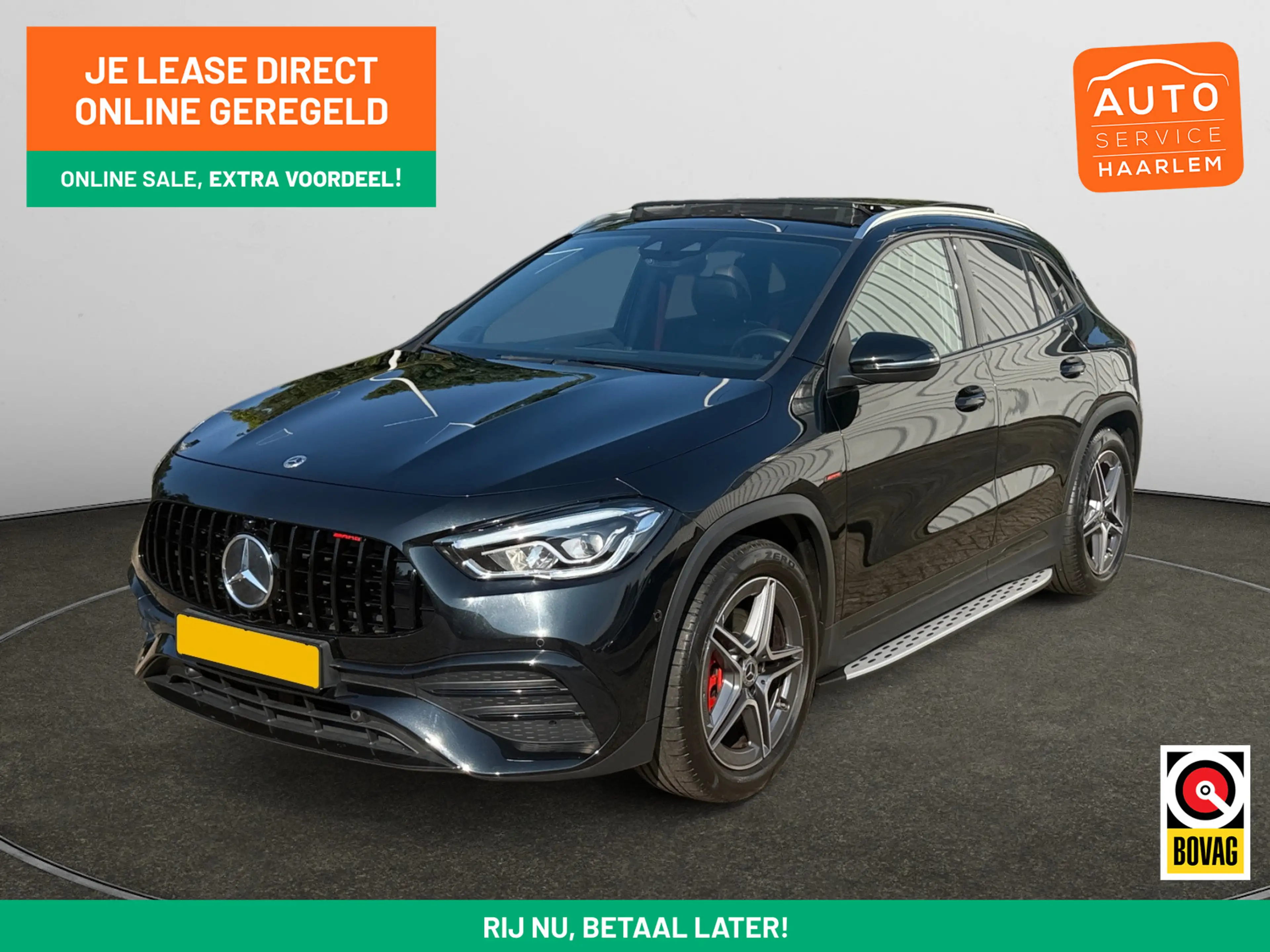 Mercedes-Benz GLA 250 4MATIC AMG Line Nap 28dkm, Dealer Onderhouden, Pan