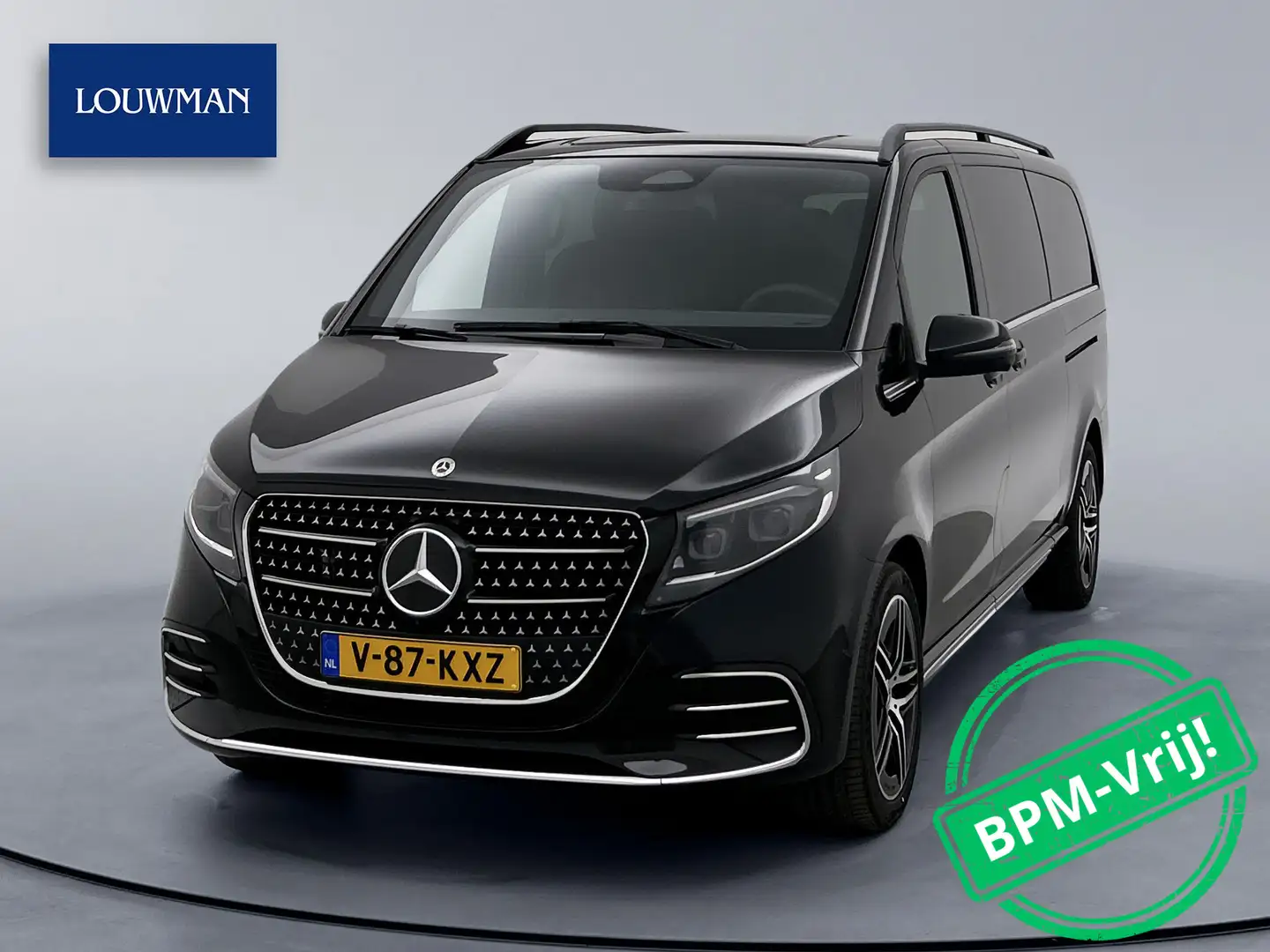 Mercedes-Benz V 300 300d 4-MATIC Extra Lang AMG Avantgarde BPM-Vrij Du Zwart - 1