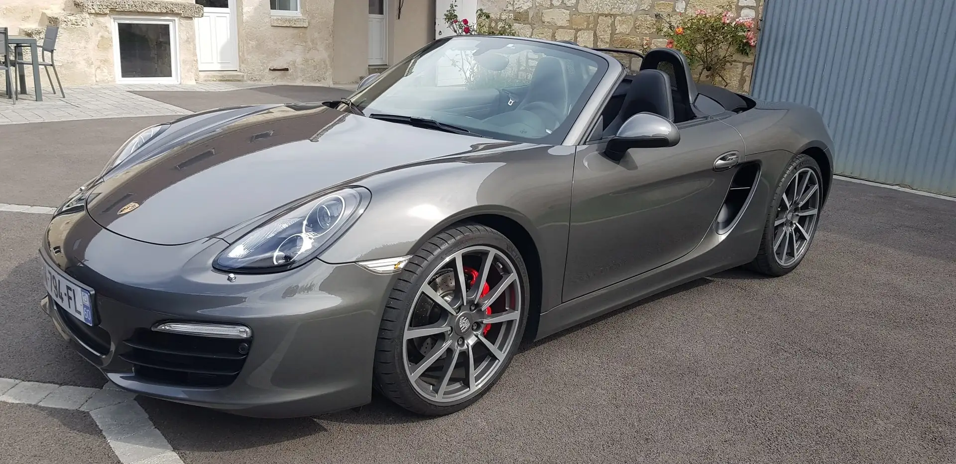 Porsche Boxster 981 2.7i 265 ch Etat neuf - Piwis Plage 1 Šedá - 1