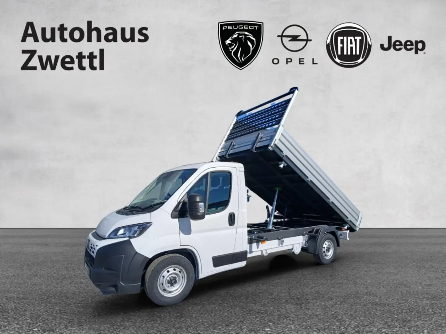 Fiat Ducato Pritsche Kipper MAXI L2+ 3500 140 MT Weiß - 1