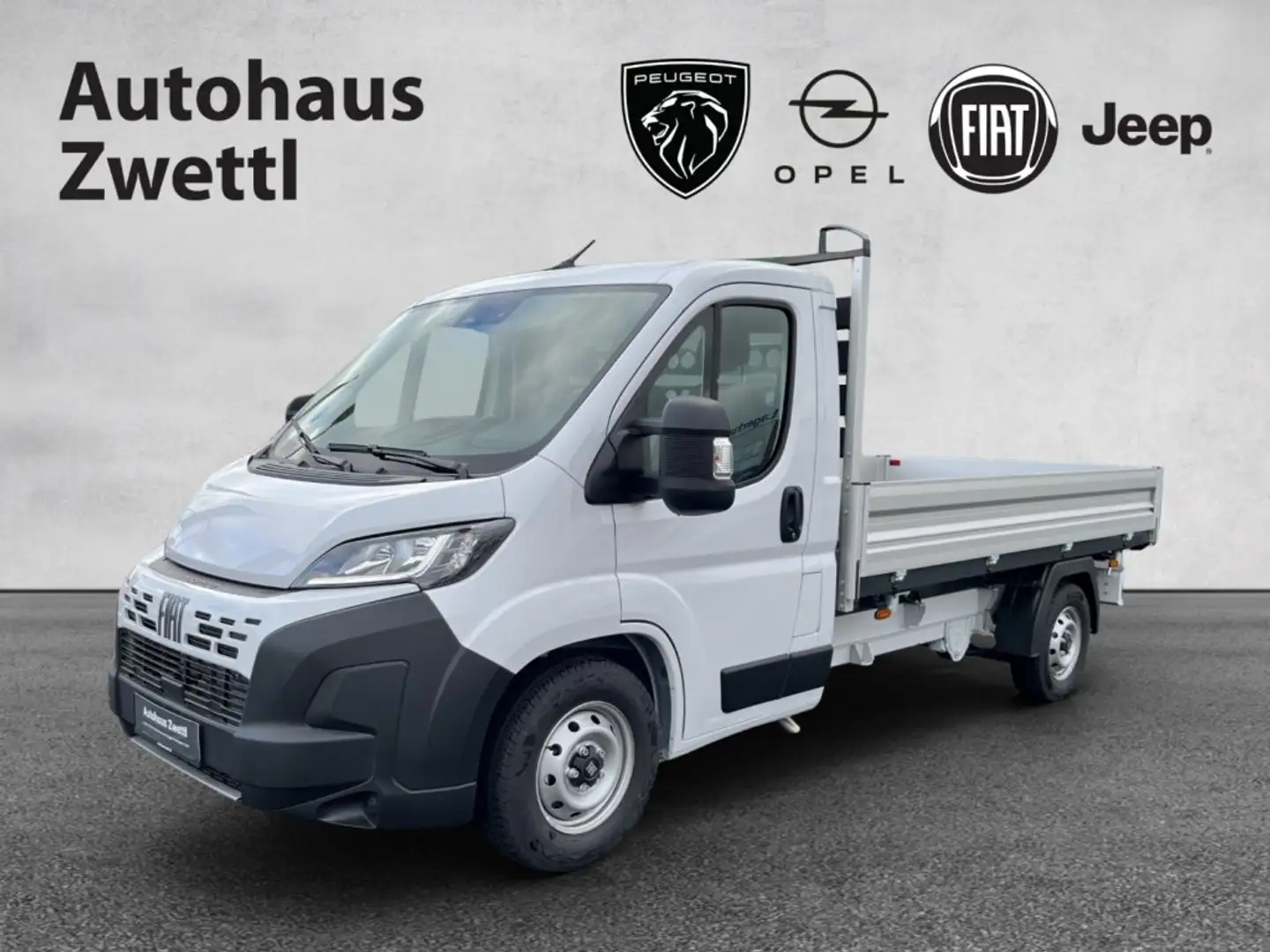 Fiat Ducato Pritsche 3-Seiten-Kipper MAXI L2+ 3500 140 MT Wit - 2