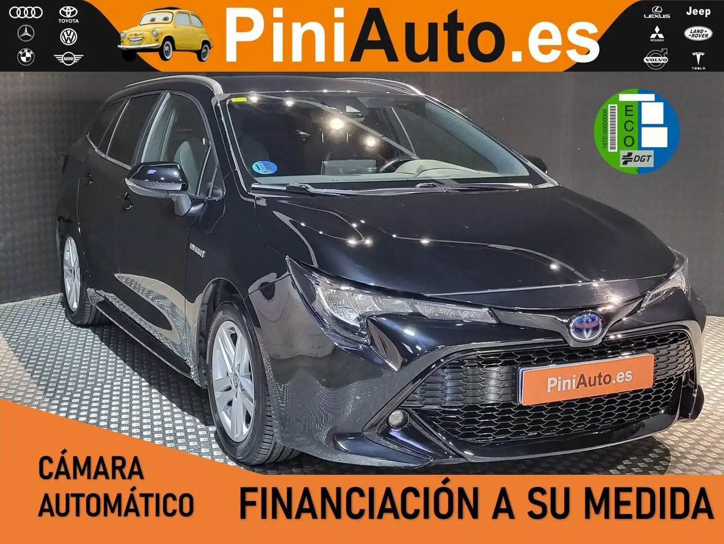 Toyota Corolla 1.8 125cv E-CVT Active Tech Negro - 1