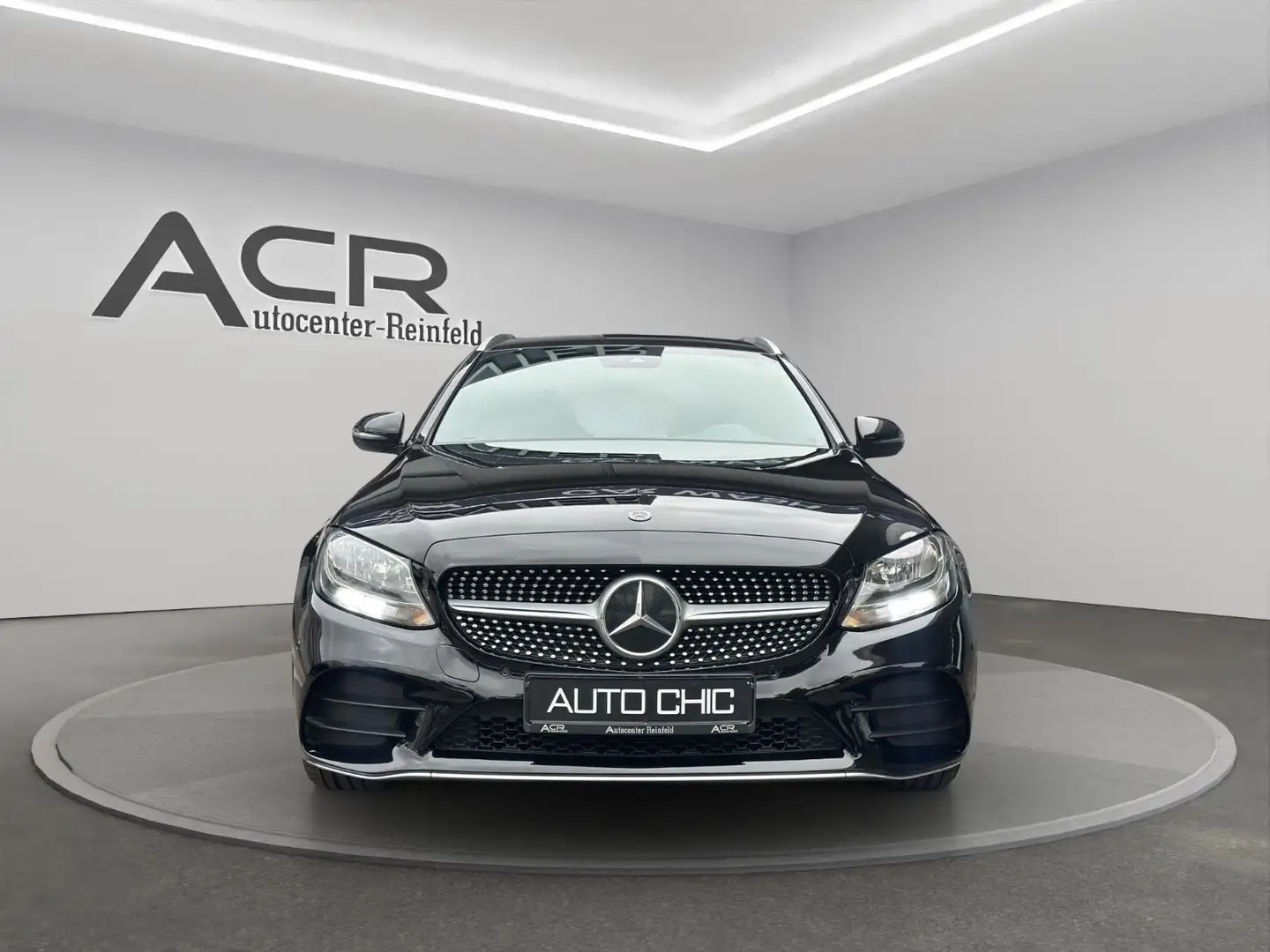 Mercedes-Benz C 220 T AMG DISTRO+/Totwink/Digi.Tacho/AHK/MB-Se Fekete - 2