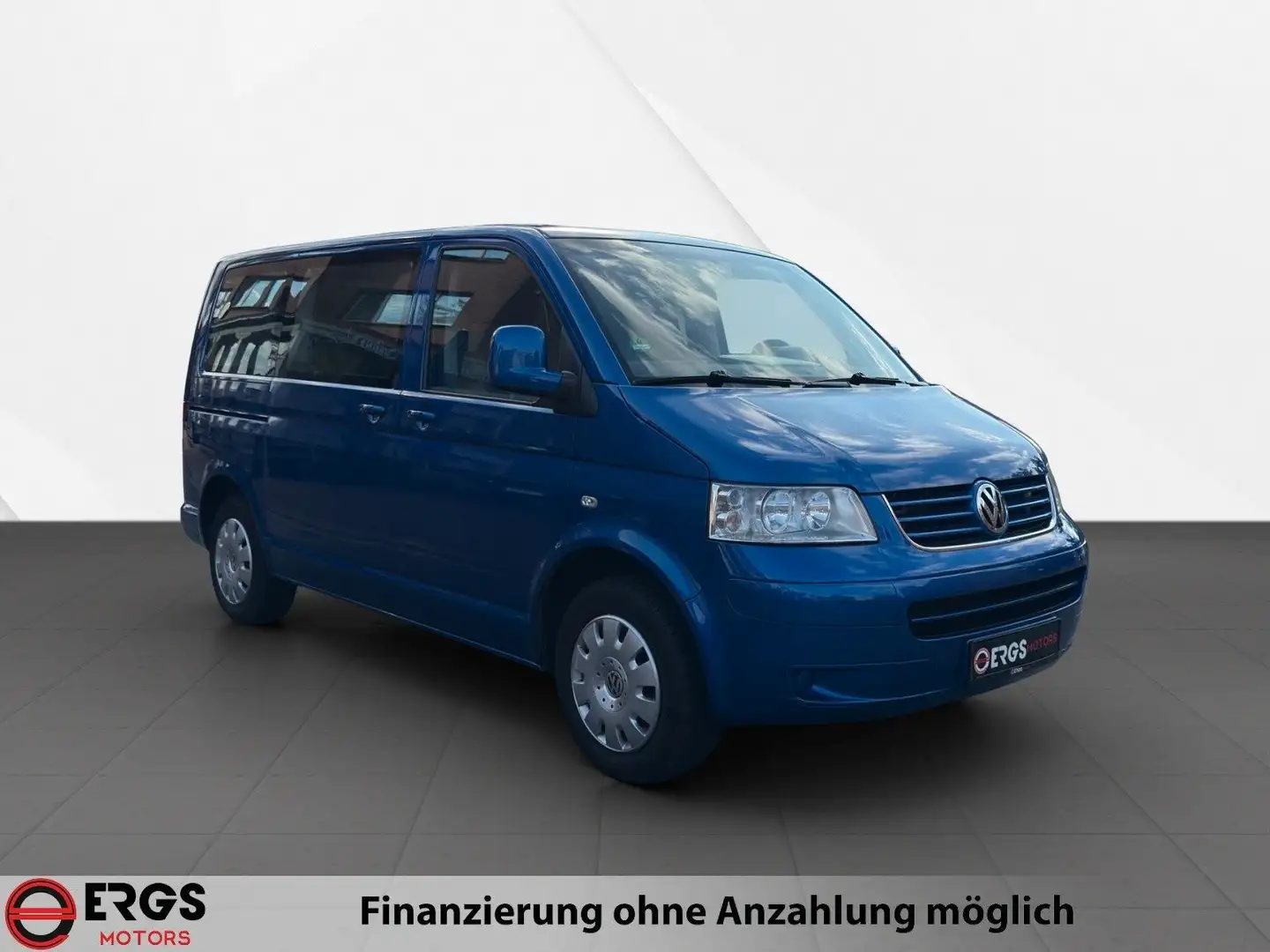 Volkswagen T5 Multivan 2.0 "1.Hand,7Si,Klima" Bleu - 2