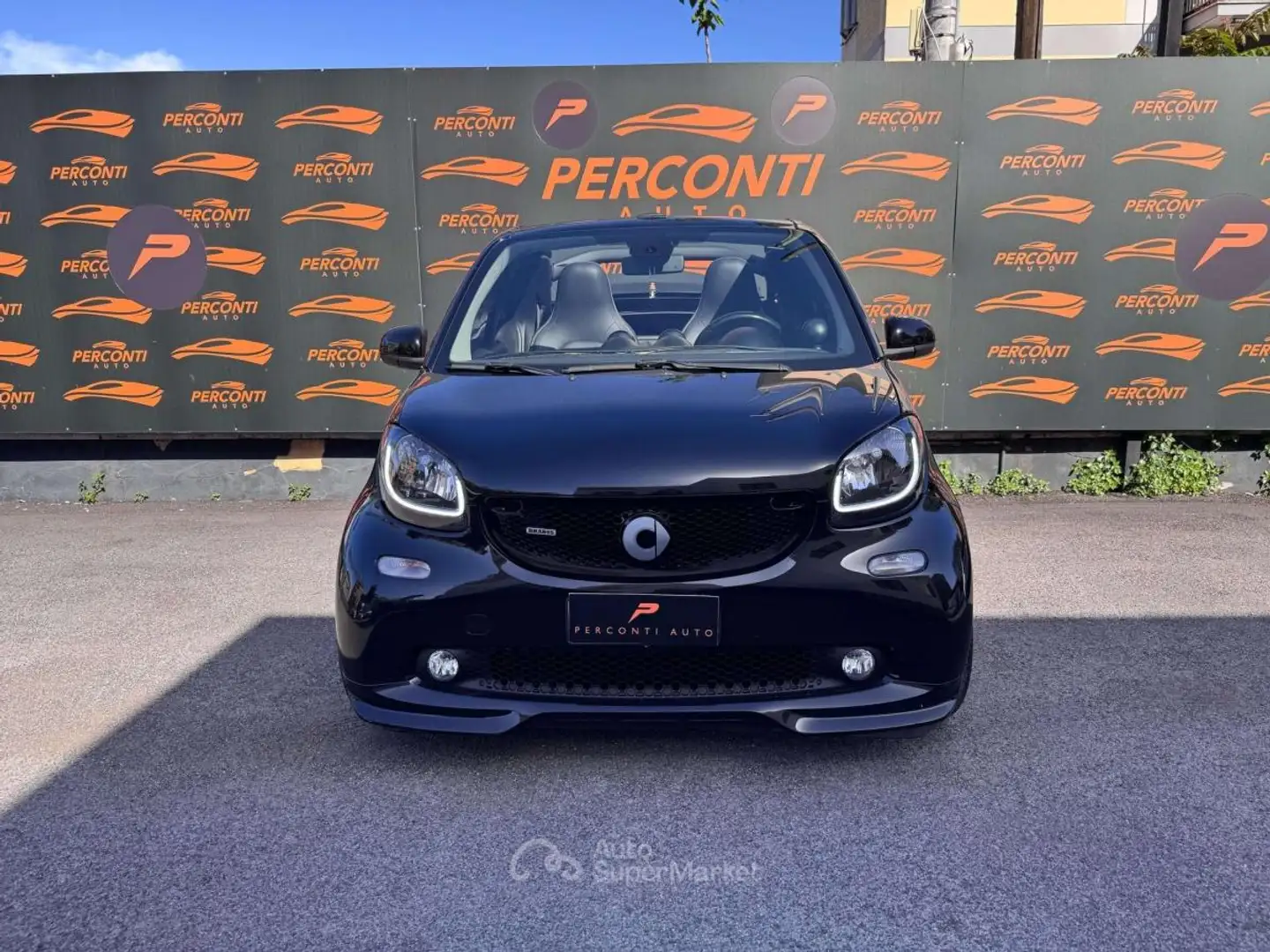 smart forTwo Cabrio 0.9 t Brabus Xclusive 109cv twinamic Noir - 2