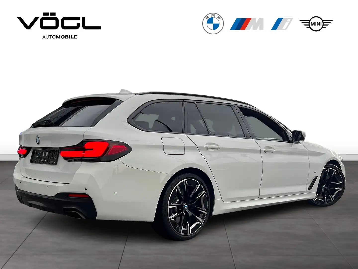 BMW 530 d xDrive Touring M Sportpaket Driv.Ass.Prof. HiFi Blanc - 2