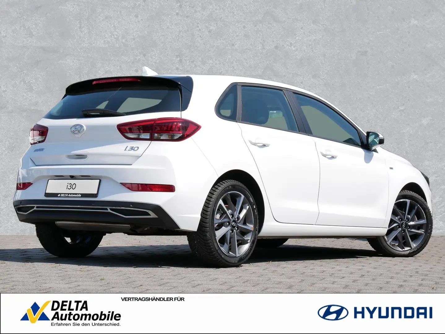 Hyundai i30 1.0 TGDI Trend Navi Voll-LED Kamera Carplay Weiß - 2