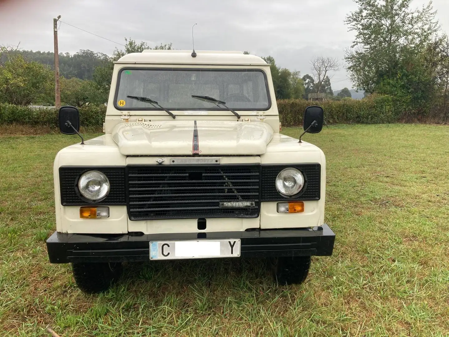 Land Rover Series SANTANA 88 TURBO Blanco - 1