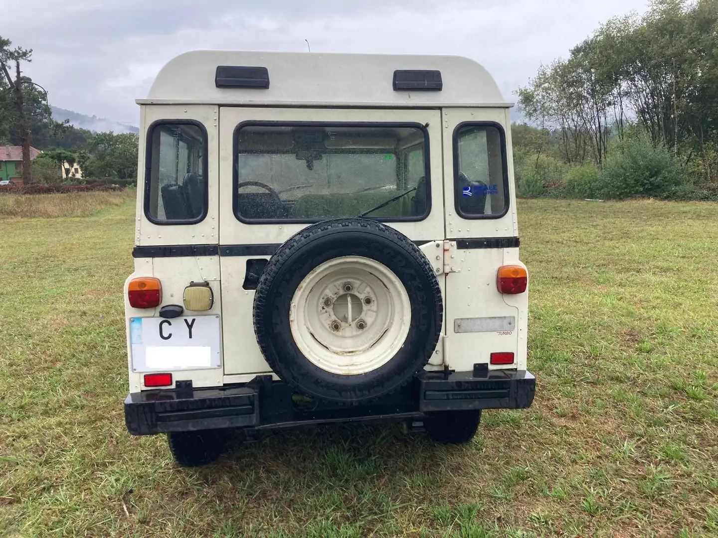 Land Rover Series SANTANA 88 TURBO Blanco - 2