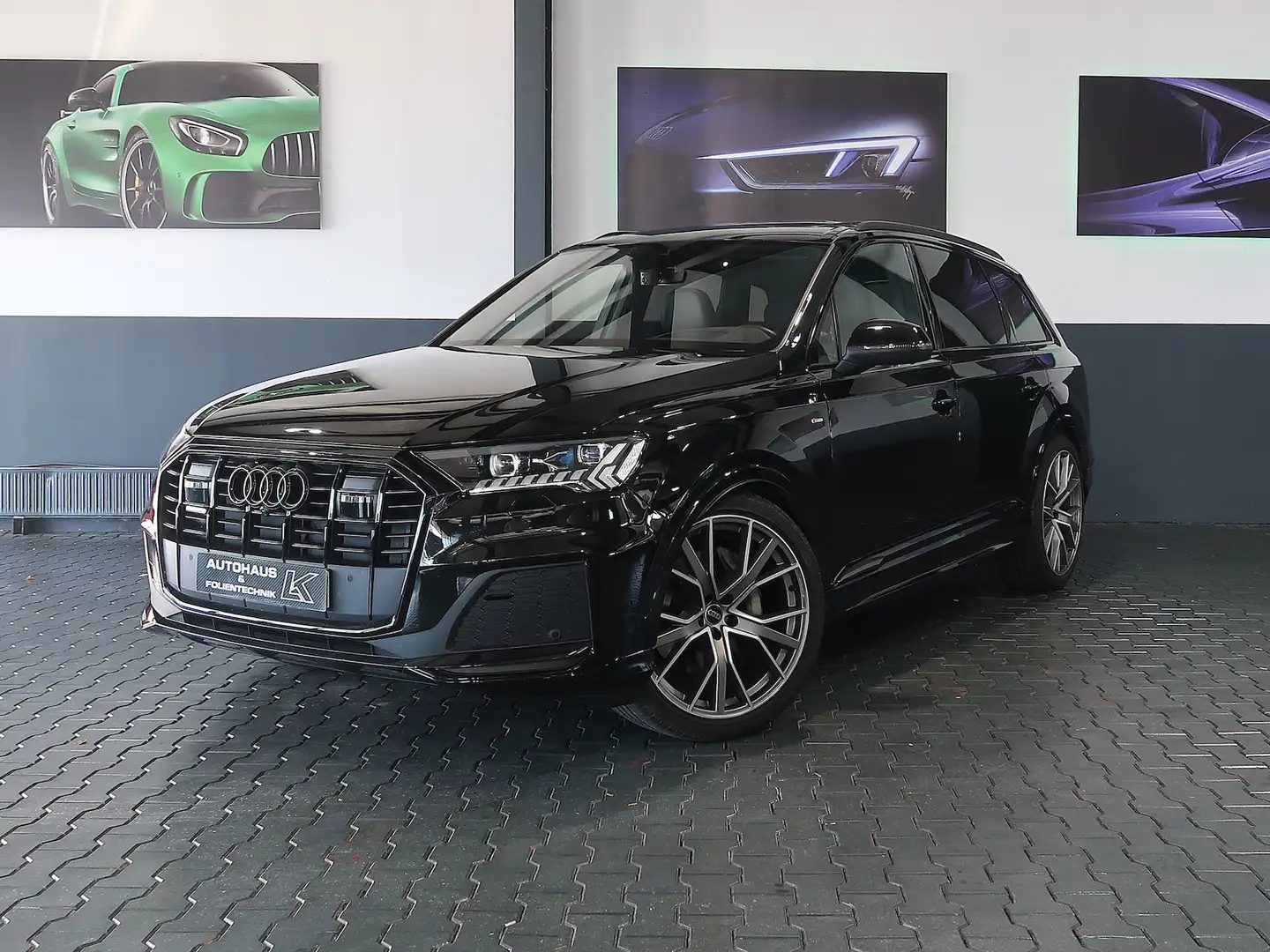 Audi Q7 50 TDI Q S LINE*7 SITZ*ALLRADLKG*STDHZG*LASER Schwarz - 2