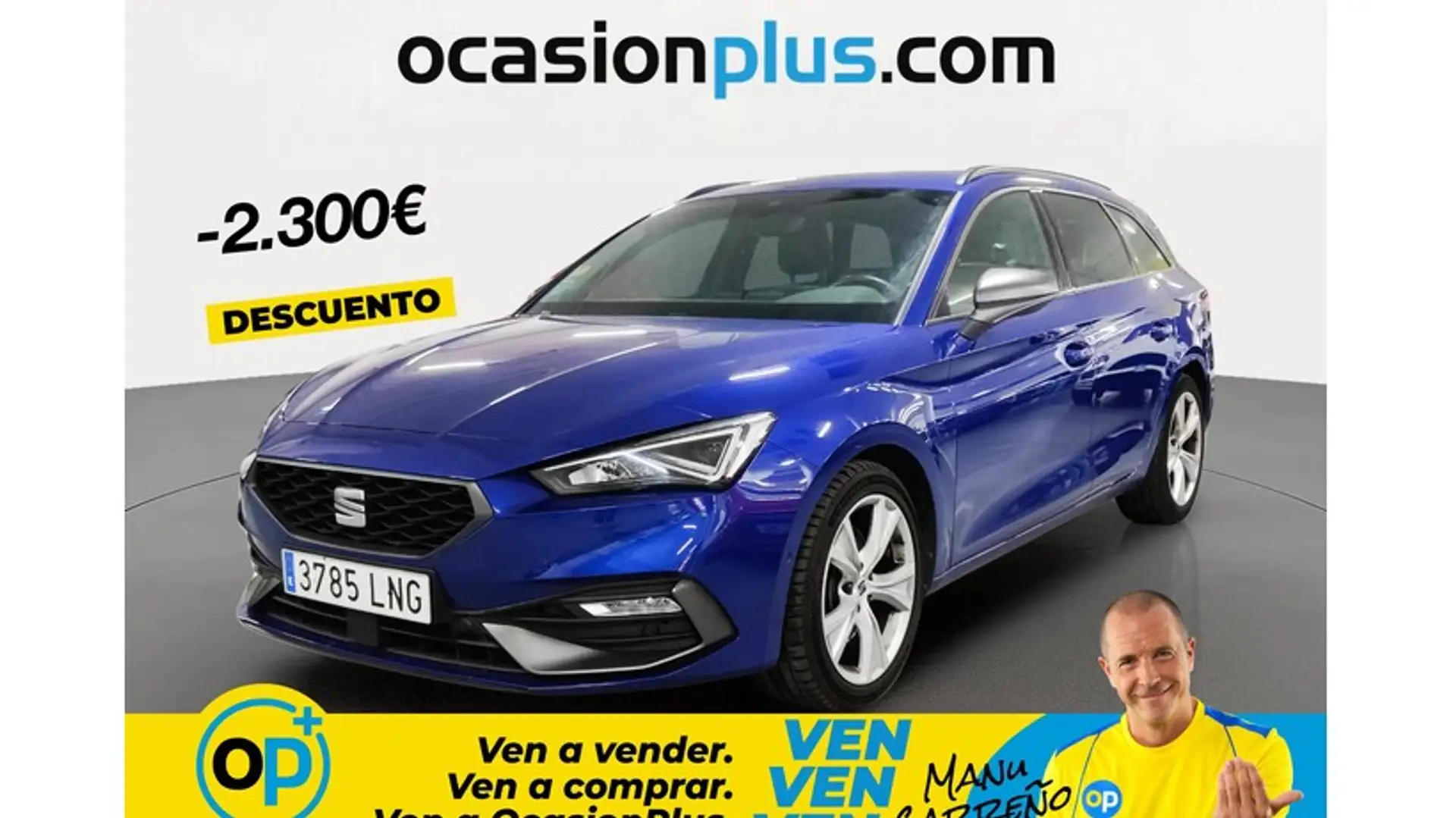 SEAT Leon ST 2.0TDI CR S&S FR DSG-7 150 Azul - 1