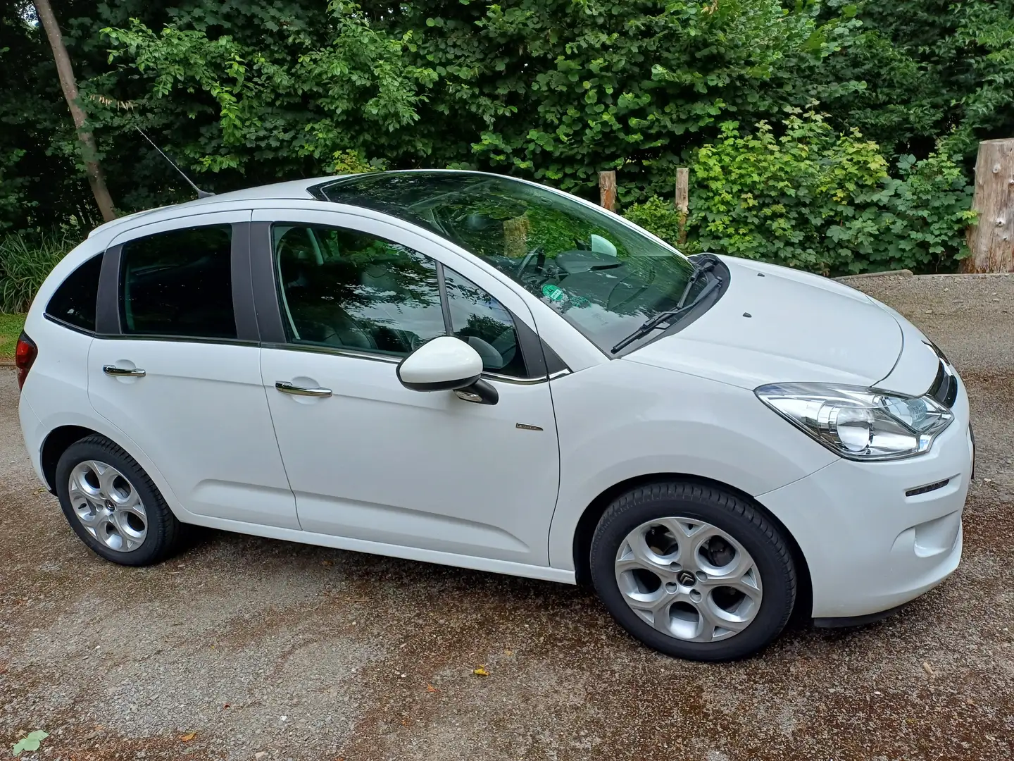 Citroen C3 C3 Pure Tech 82 Stop Leder 8 Fach bereift Weiß - 1