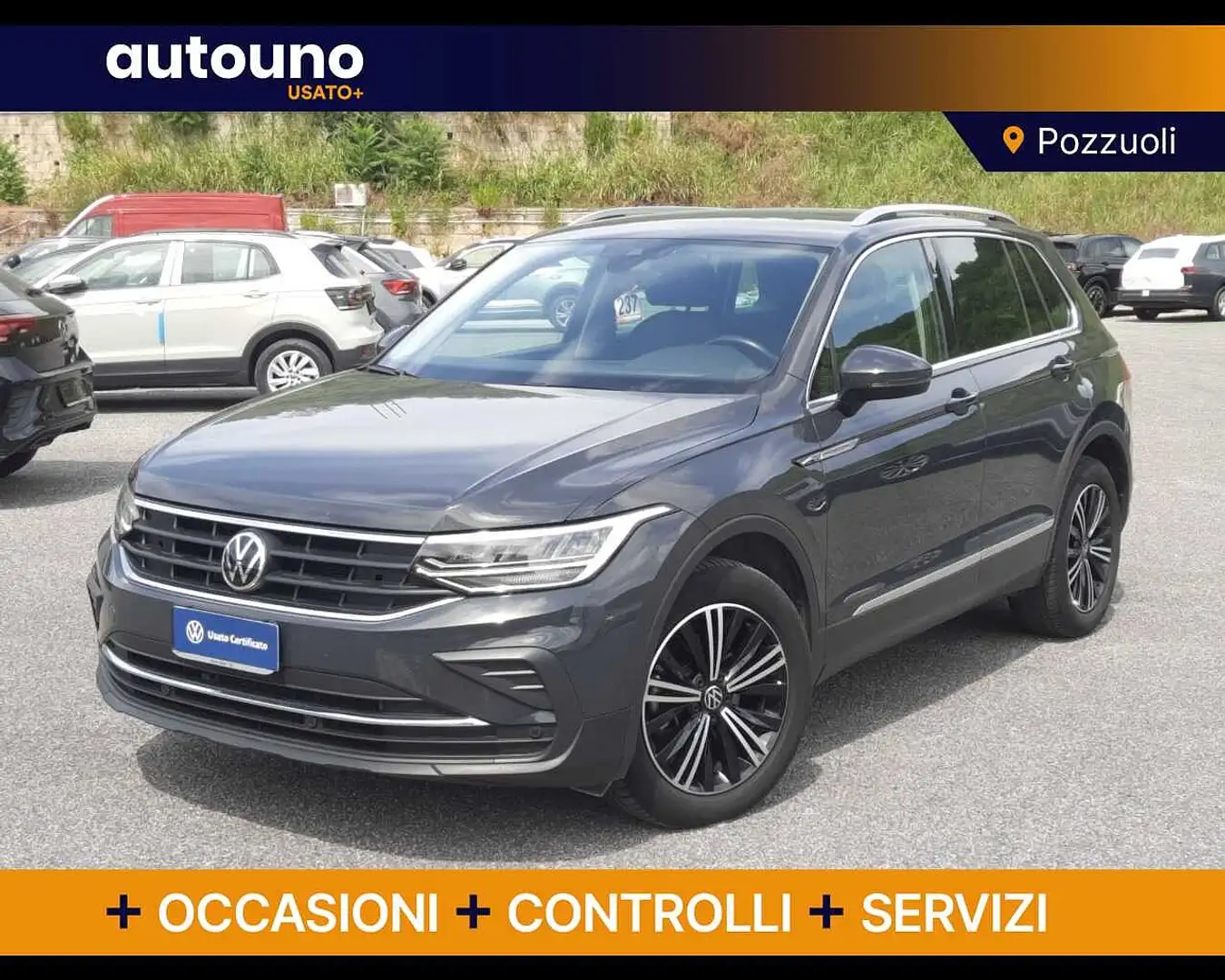 Volkswagen Tiguan II 2021 Tiguan 2.0 tdi Life 150cv dsg Grigio - 1