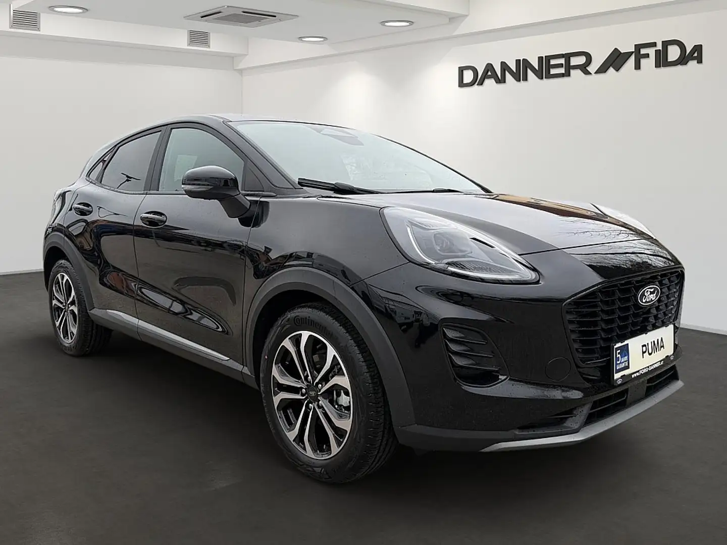 Ford Puma TITANIUM 125 PS EcoBoost/Benzin Mild-Hybrid (PR... Schwarz - 2