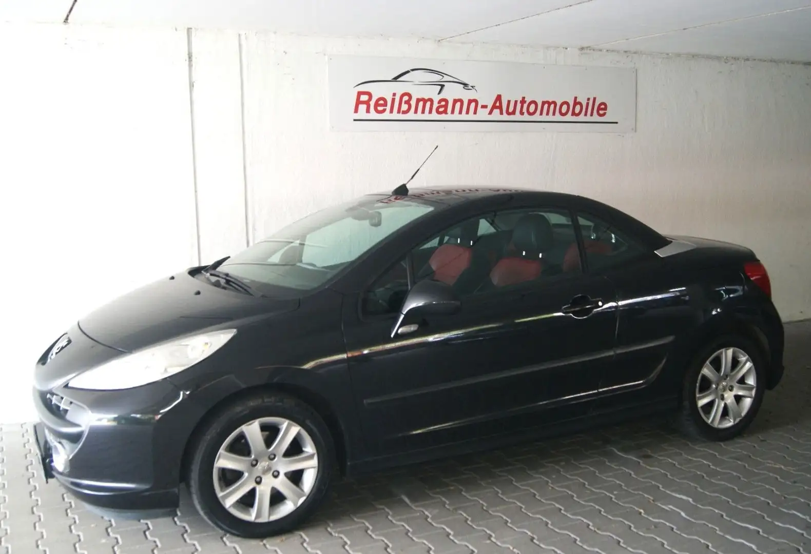 Peugeot 207 CC Cabrio-Coupe Sport, LEDER, SITZHEIZG, PDC Schwarz - 1