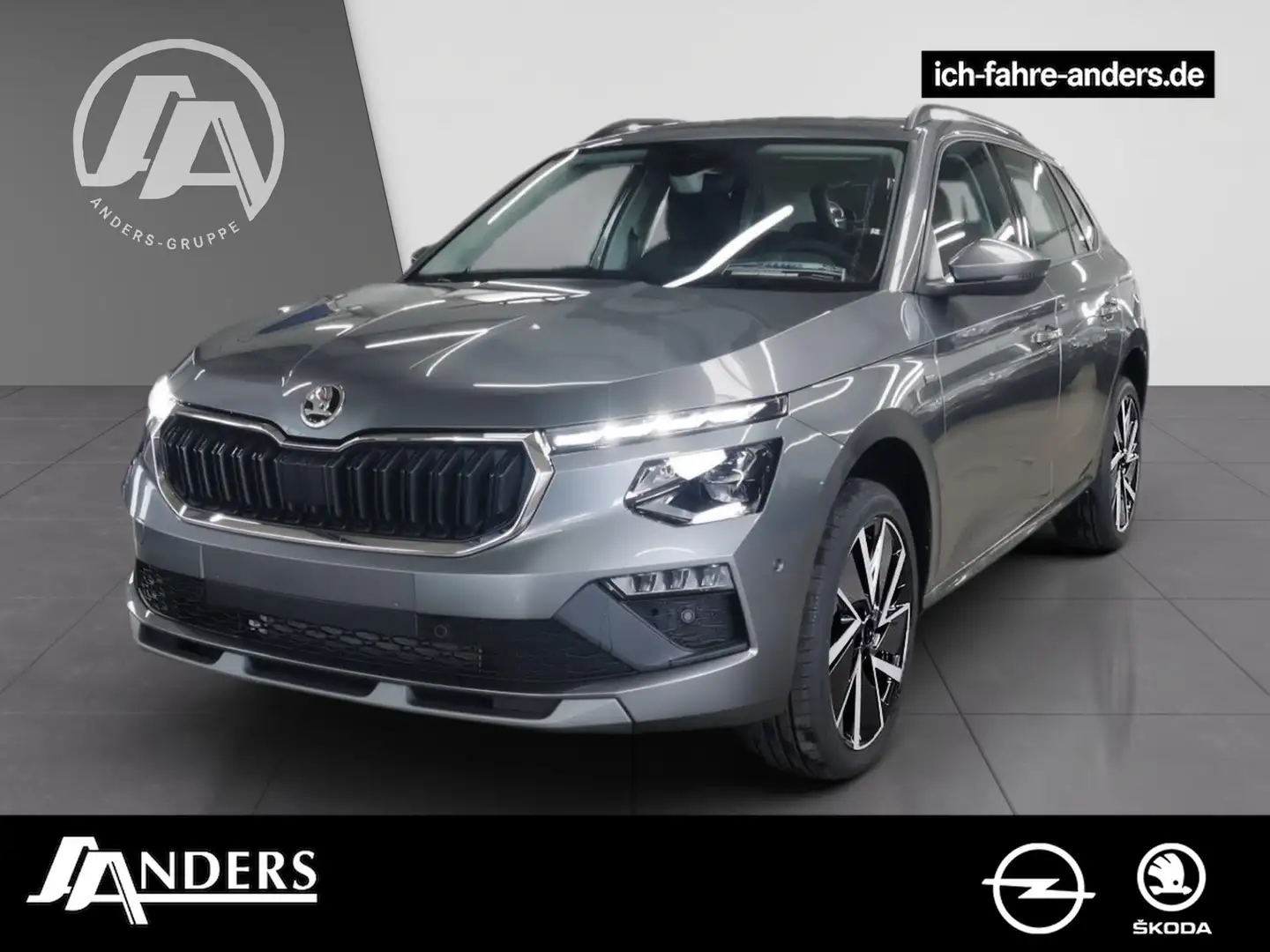 Skoda Kamiq Tour 1,0 TSI DSG +ACC+SHZ+AHK+MATRIX+SpurH Grau - 1