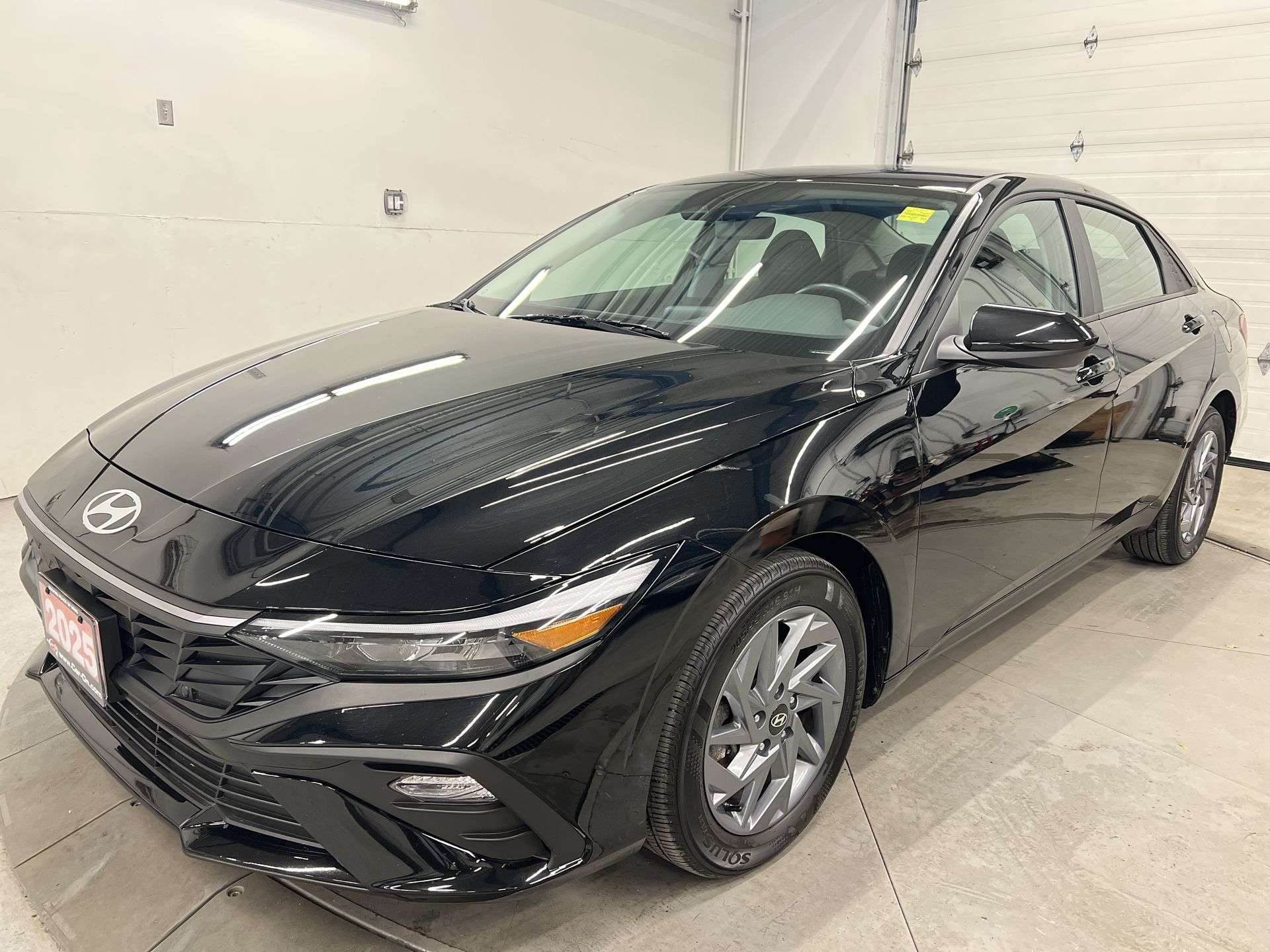 Black 2025 Hyundai Elantra Sedan  Automatic