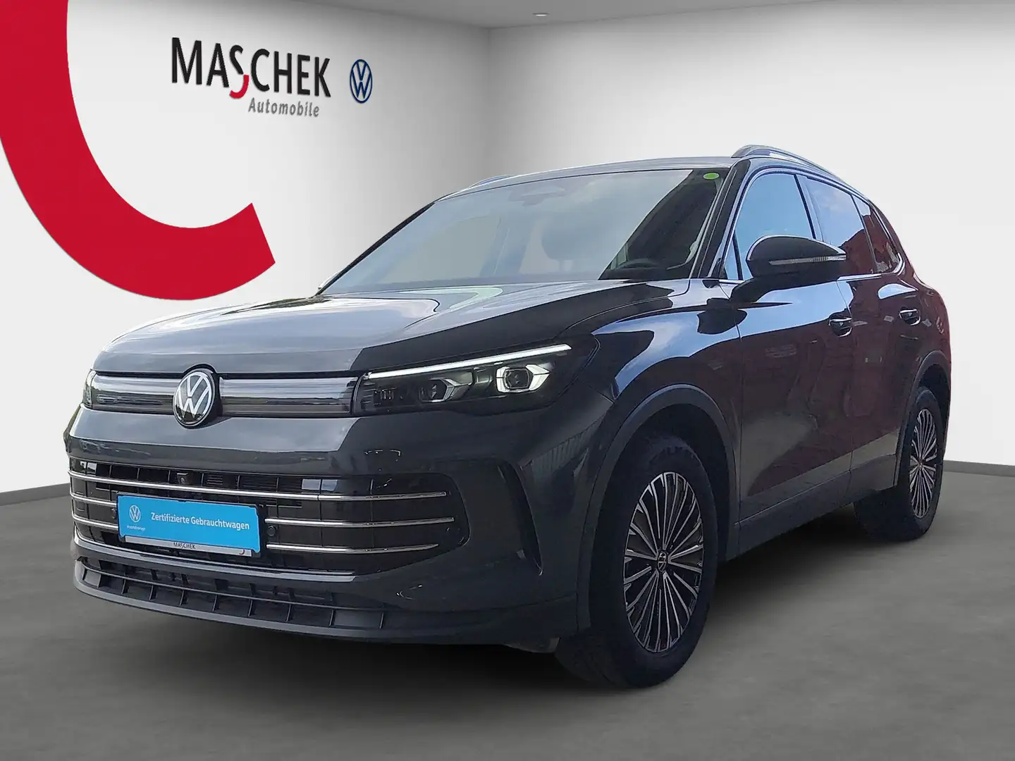 Volkswagen Tiguan Elegance 2.0 TDI AHK IQLight IQDrive Navi SItzh Grau - 2