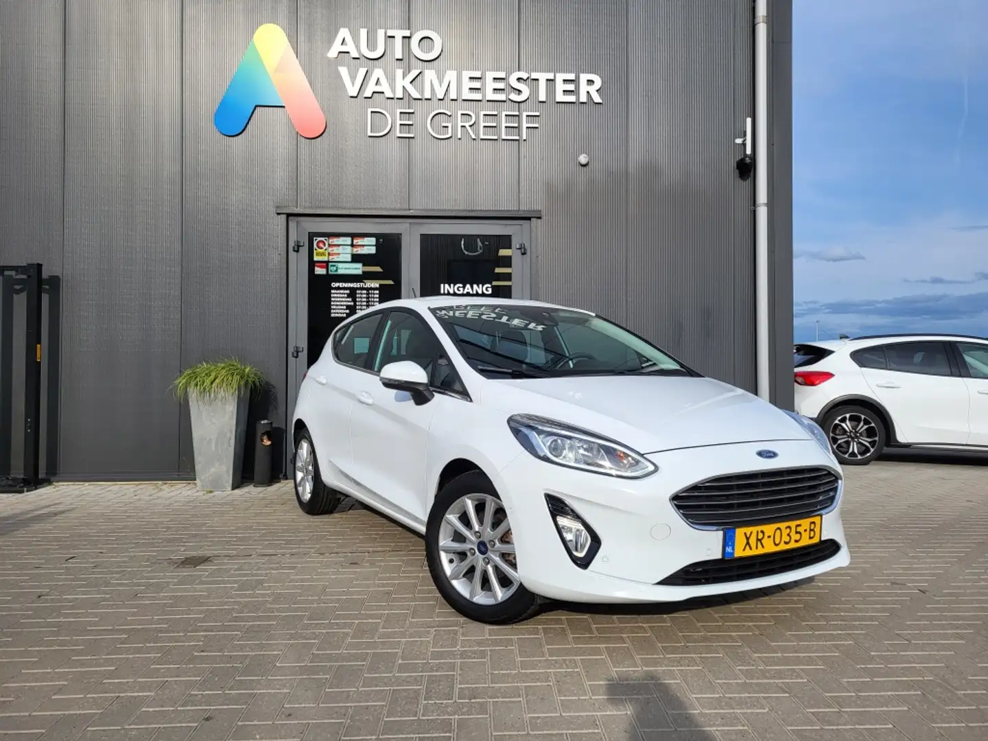 Ford Fiesta 1.0 Ecoboost 100 pk Titanium Winterpack Camera Uni Blanc - 2