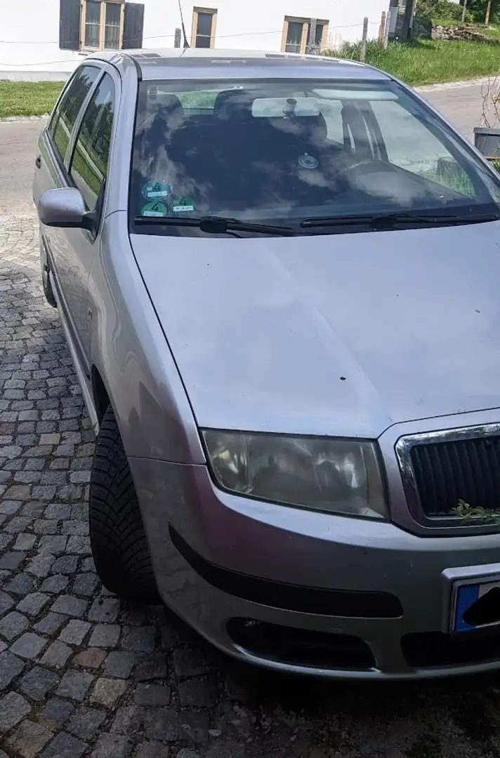 Skoda Fabia Prins LPG-Anlage und Benzin. 1000km Reichweite Zilver - 1