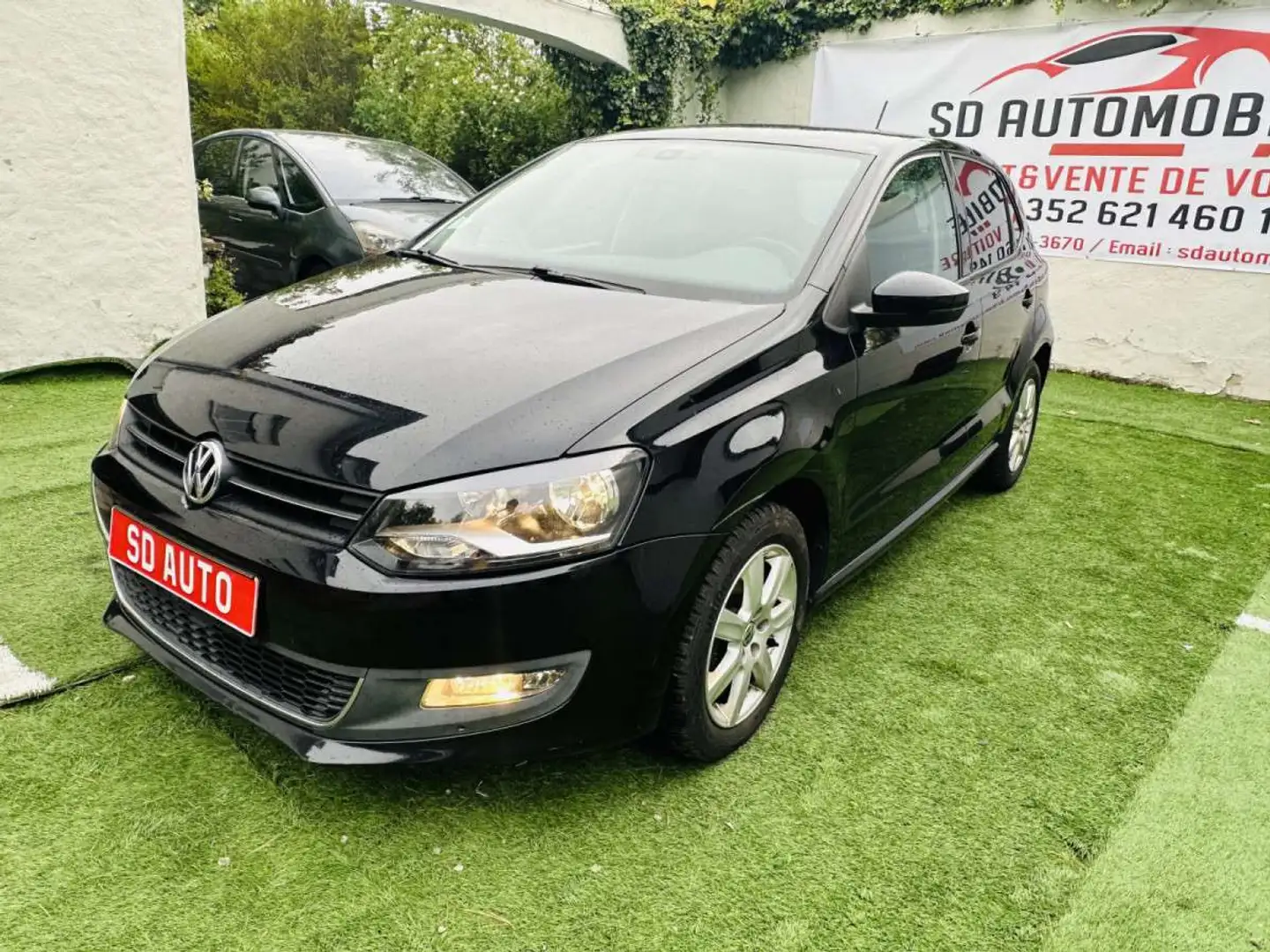 Volkswagen Polo Tdi bluemotion Zwart - 2