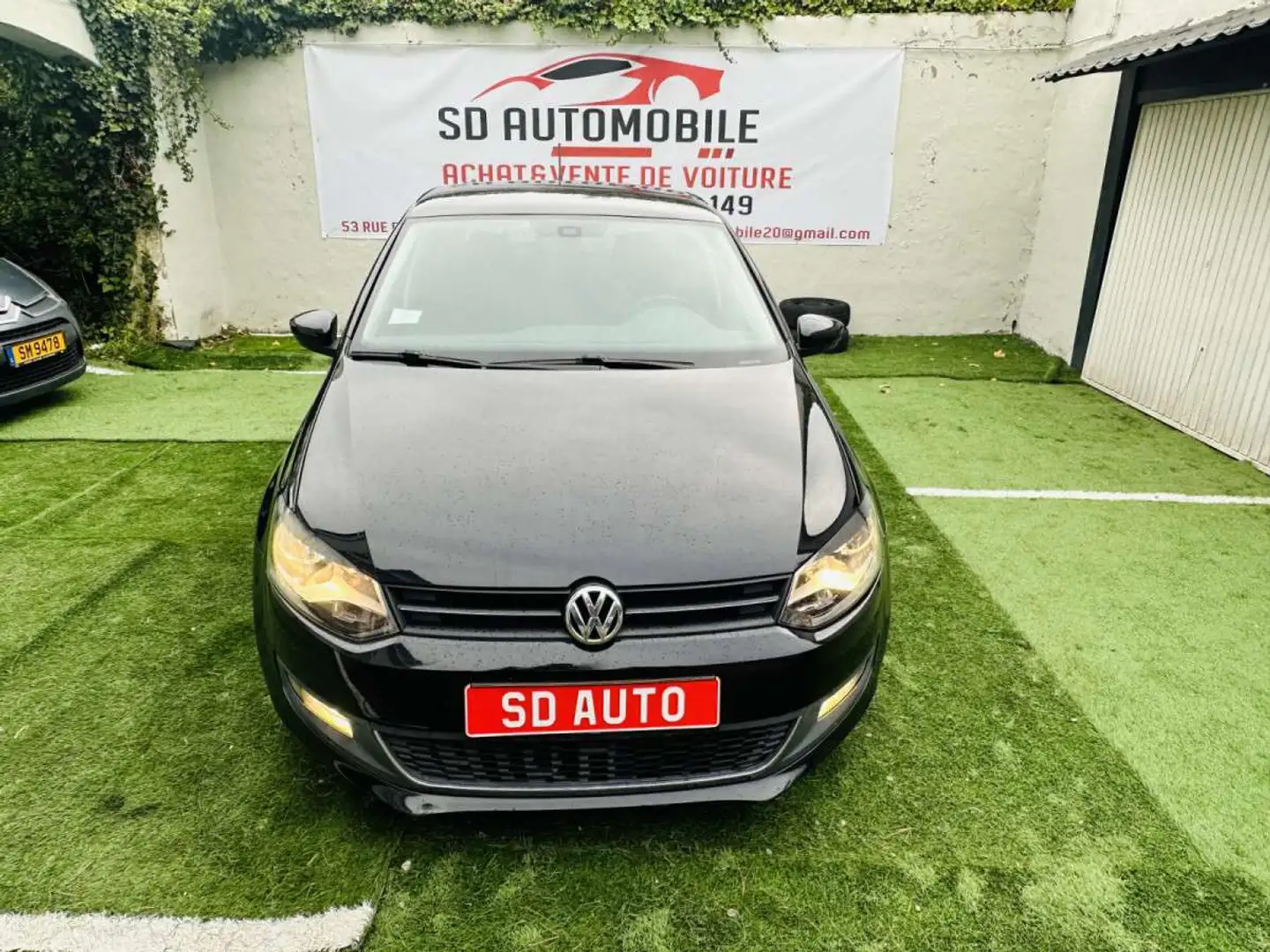 Volkswagen Polo Tdi bluemotion Zwart - 1