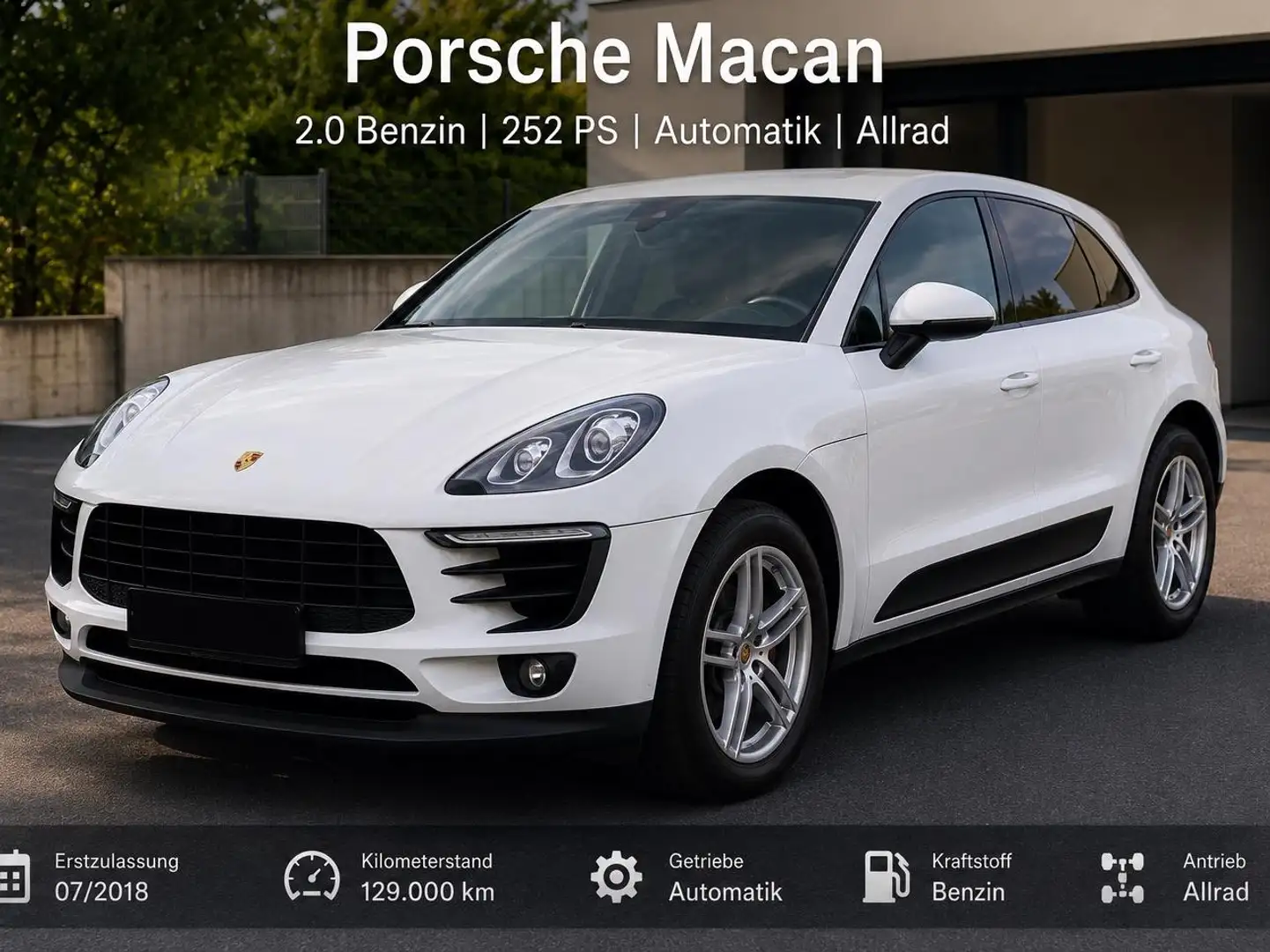 Porsche Macan Macan Weiß - 1
