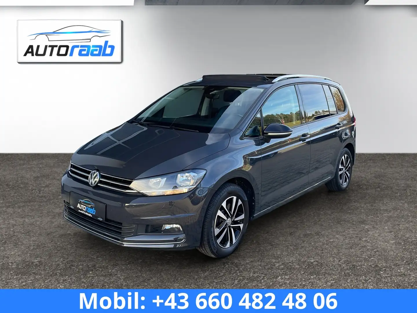 Volkswagen Touran IQ.DRIVE 2,0 TDI DSG *AHV*PANO*PDC*ACC*NAVI* Grau - 1