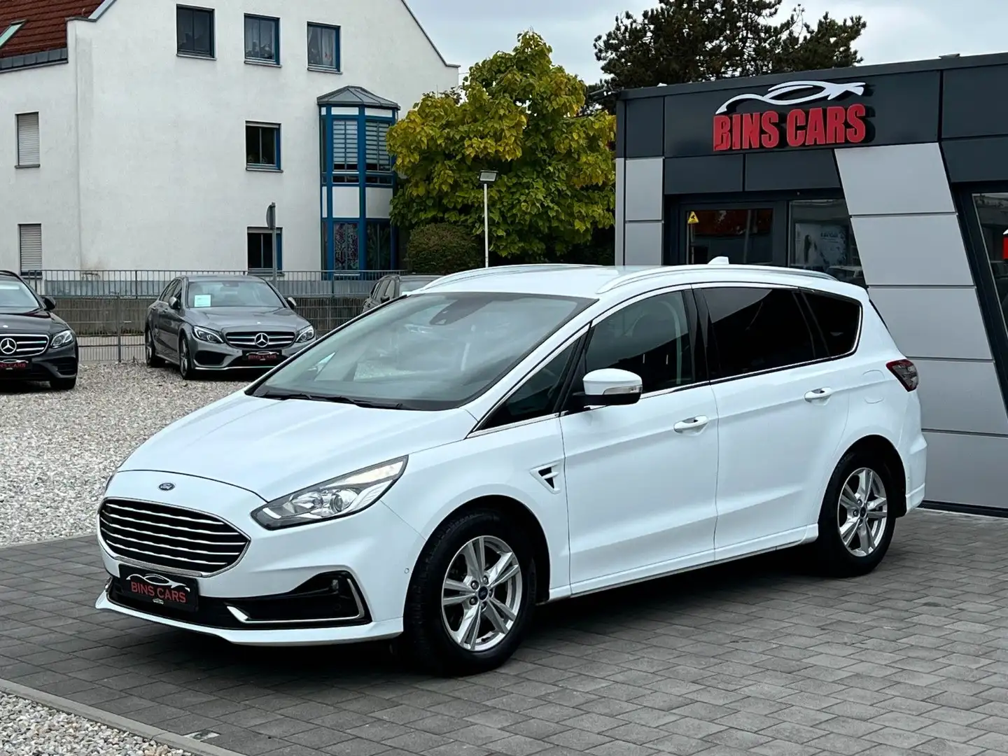 Ford S-Max S-MAX EcoBlue Titanium*7.Sitz*Kamera*AHK*Keyless Weiß - 2