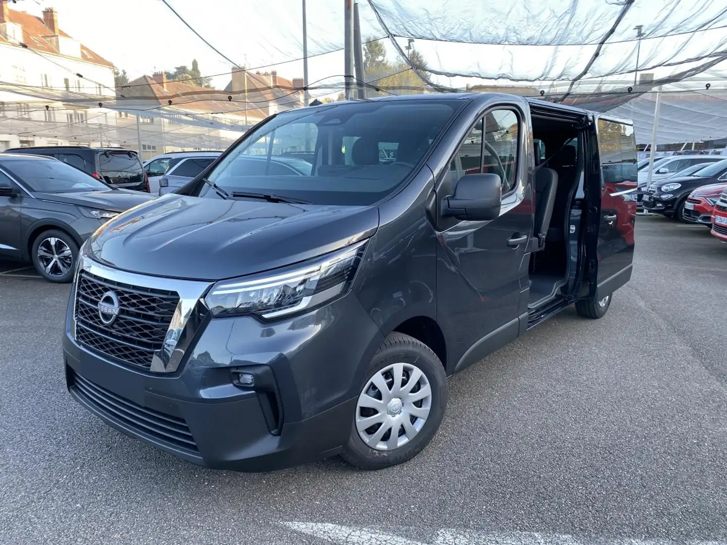 Nissan Primastar COMBI L2H1 3.0T 2.0 DCI 150 S/S N-CONNECTA DCT 9PL GARANTIE 5 ANS OU 160 000 KM  SANS MALUS Gris - 1