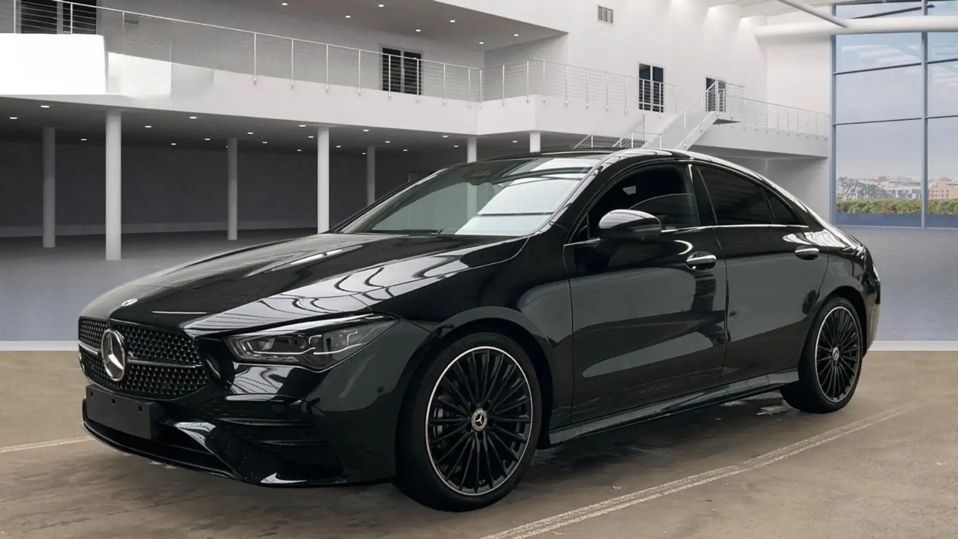 Mercedes-Benz CLA 180 CLA180 AMG LINE 7G-DCT-PANODACH-NIGHT PAKET-360° Schwarz - 1