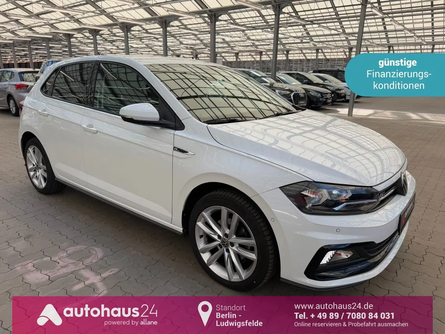 Volkswagen Polo 1.5 TSI Highline  R-Line|Navi|ParkAssist Blanco - 1