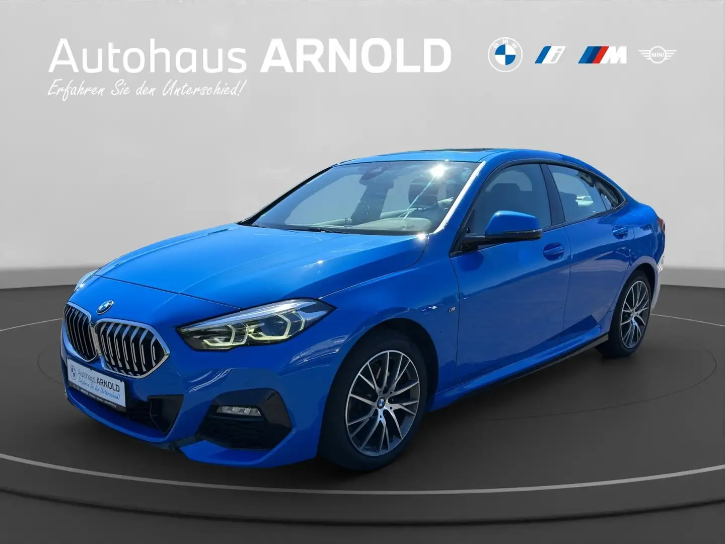 BMW 218 d Gran Coupé M Sport Pano.Dach Sitzhzg. AHK Blau - 1