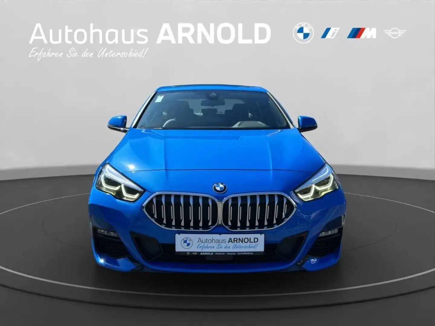 BMW 218 d Gran Coupé M Sport Pano.Dach Sitzhzg. AHK Blau - 2