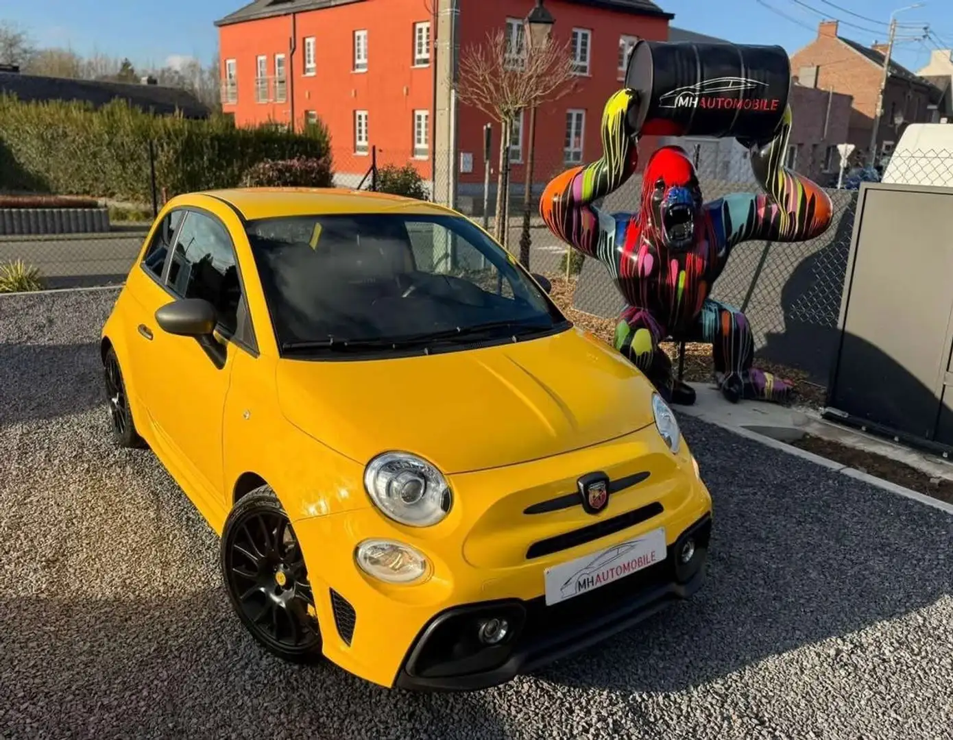 Fiat 595 Abarth 14 T-Jet Competizione Gelb - 2
