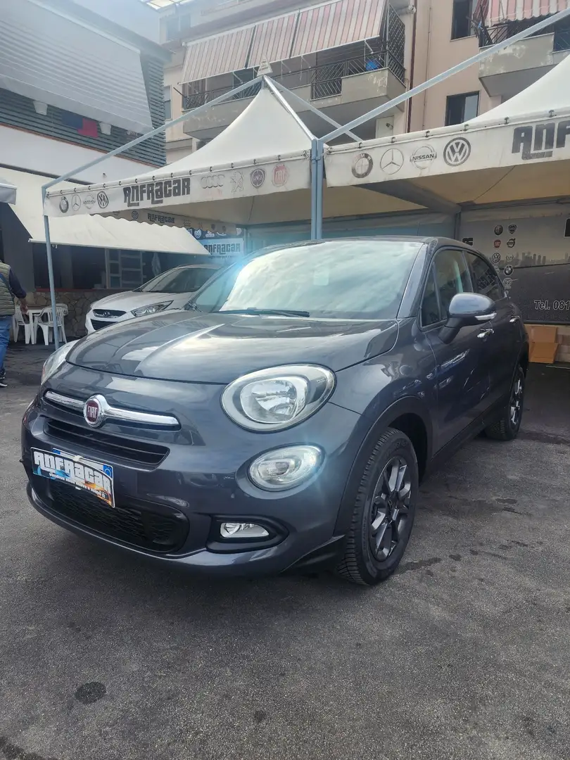 Fiat 500X 1.3 mjt Lounge 4x2 95cv my17 Gris - 1