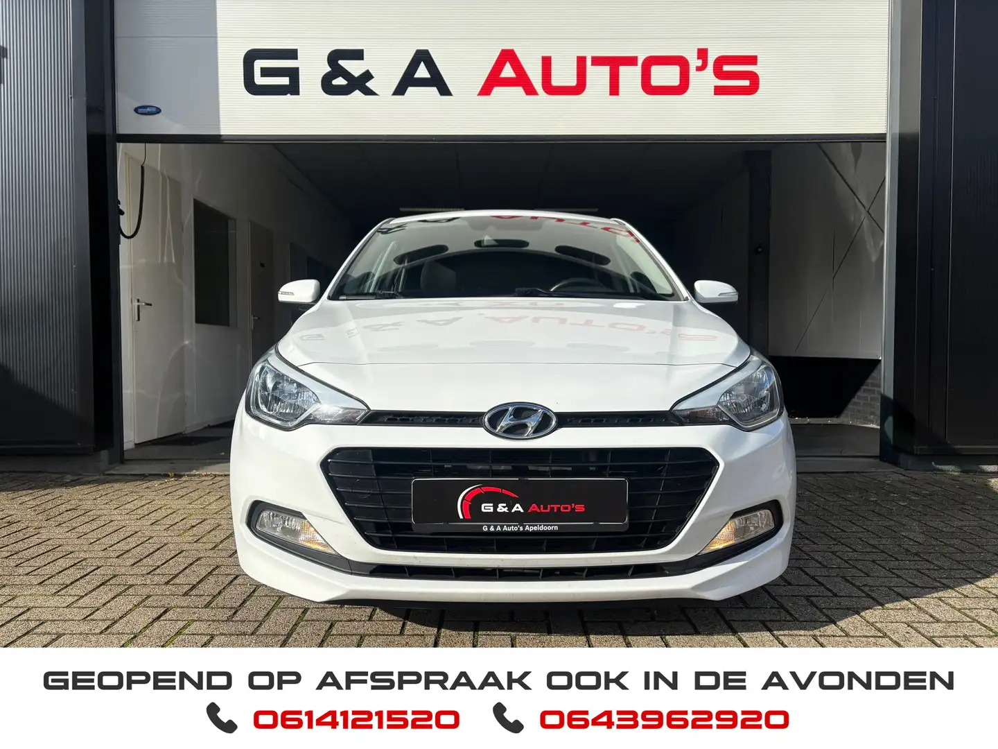 Hyundai i20 1.0 / Airco / Cruise CTRL / Line Assist / PDC/ 1e Blanc - 2
