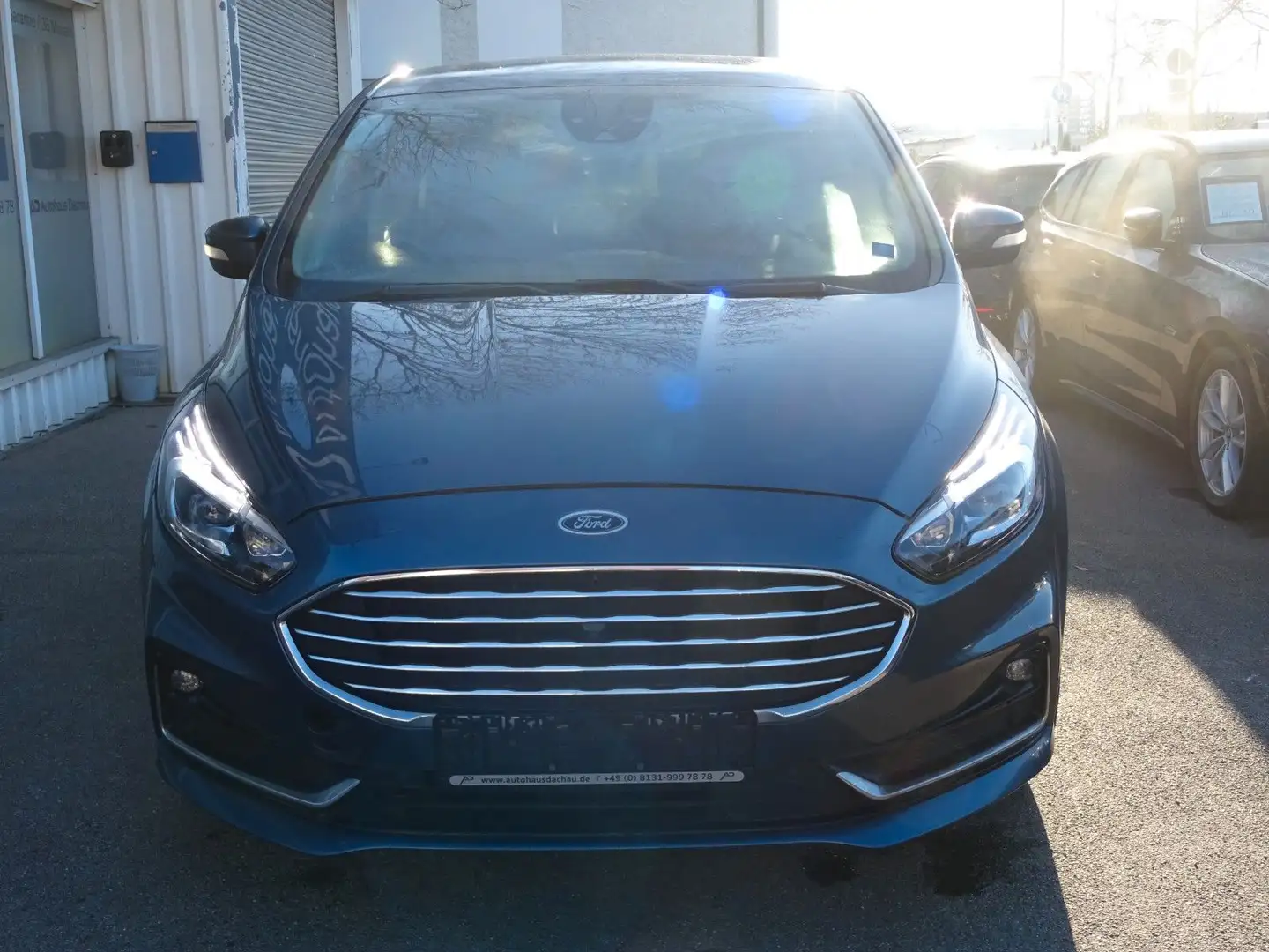 Ford S-Max 2,0 EcoBlue Titanium Aut 7Sit Navi LED Pan Blau - 2