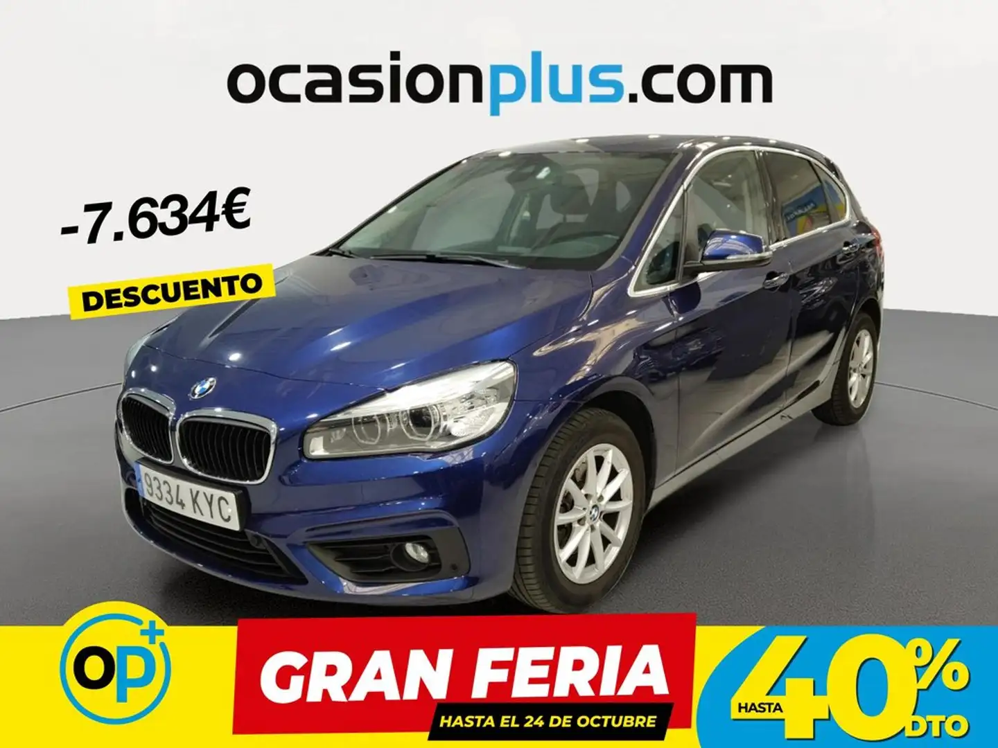 BMW 218 218dA Active Tourer Azul - 1