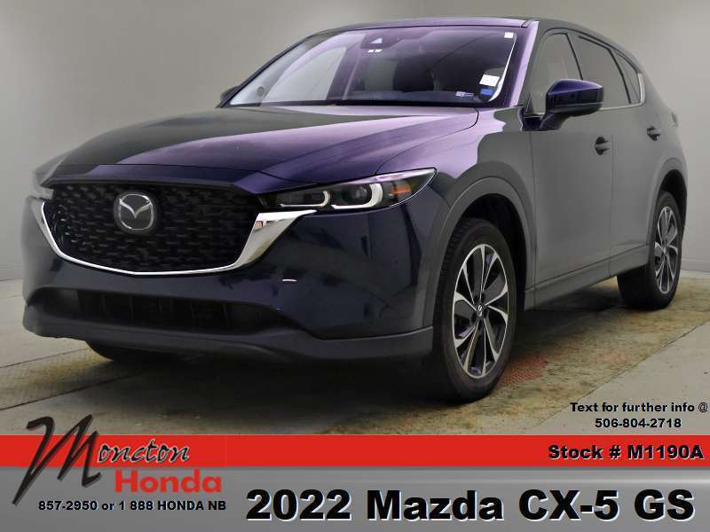Blue 2022 Mazda CX-5 SUV / Crossover Automatic